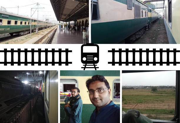 Train journey from Rawalpindi to Karachi