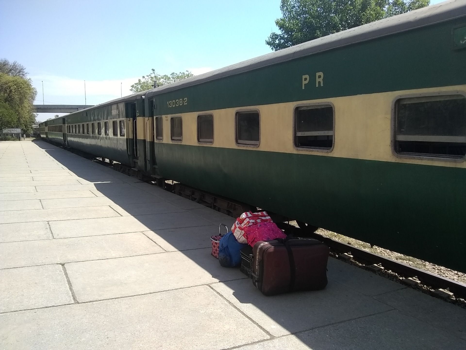 Travelling from Peshawar to Karachi by Train