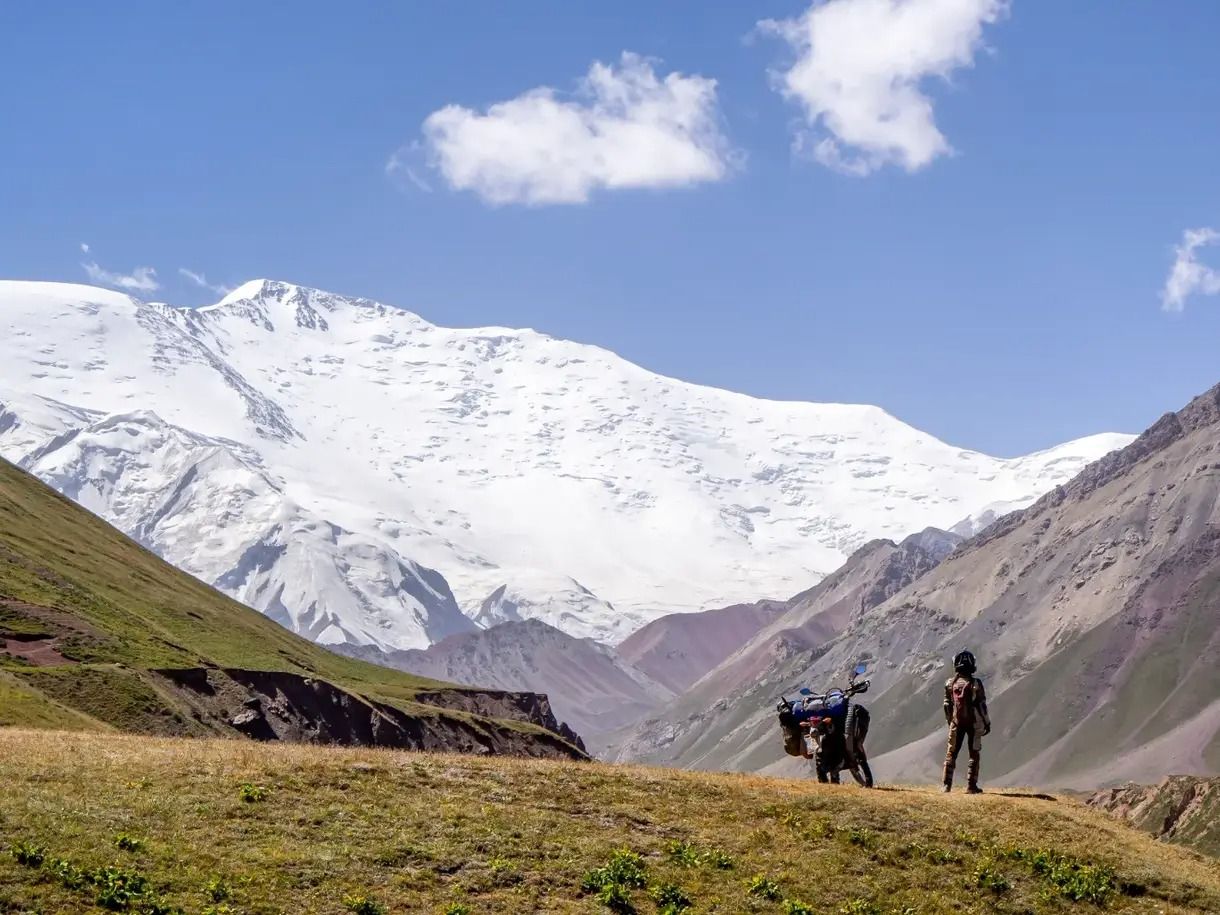 Peak Lenin - Kyrgyzstan's highest mountain