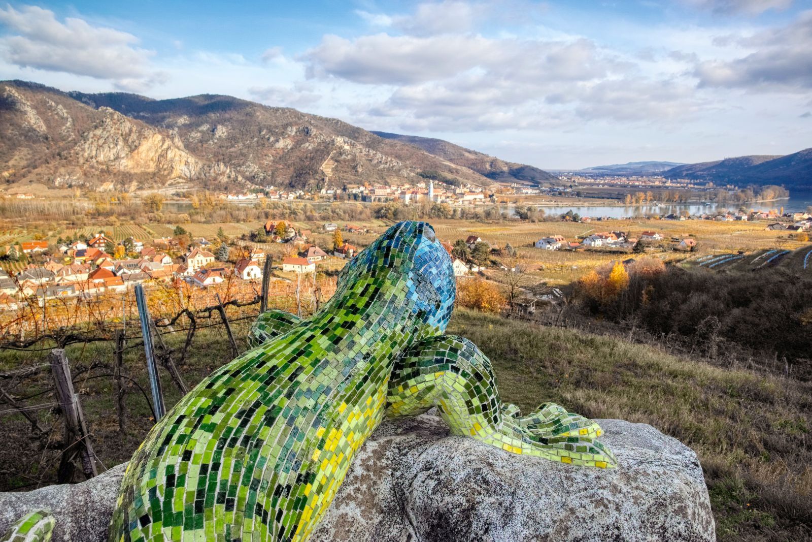 Visiting the Green Lizard and enjoying great views