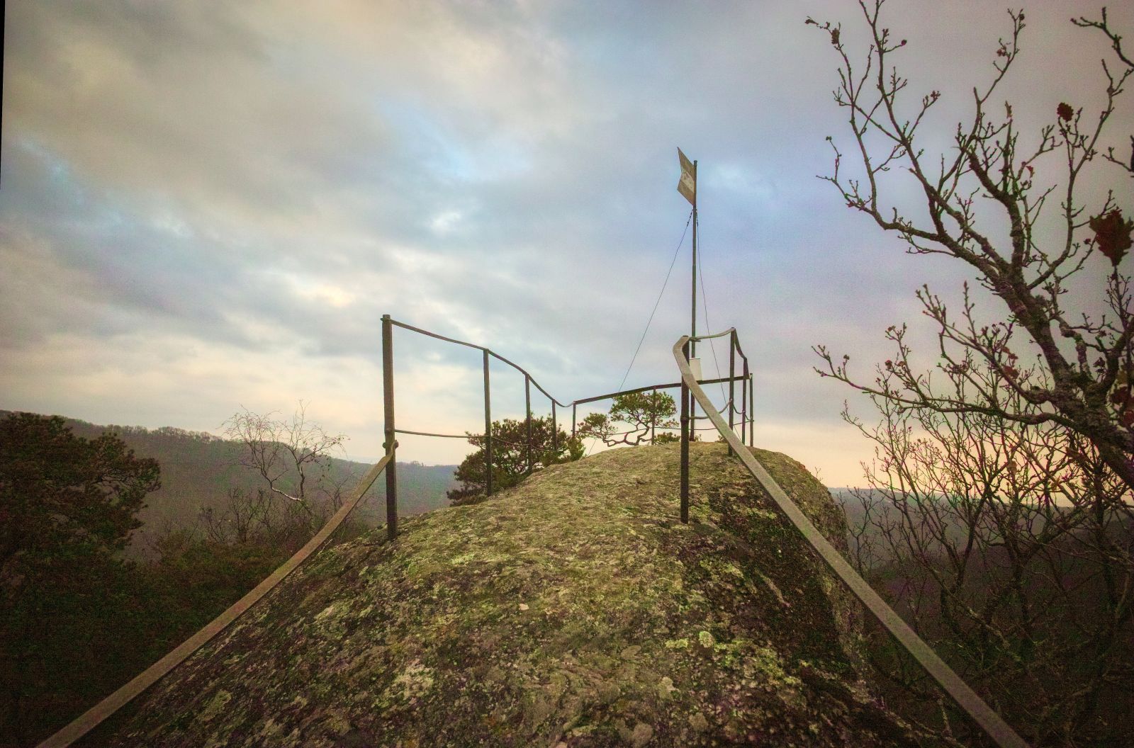 A walk to the "Hiesbergwarte" - quick, but exhausting