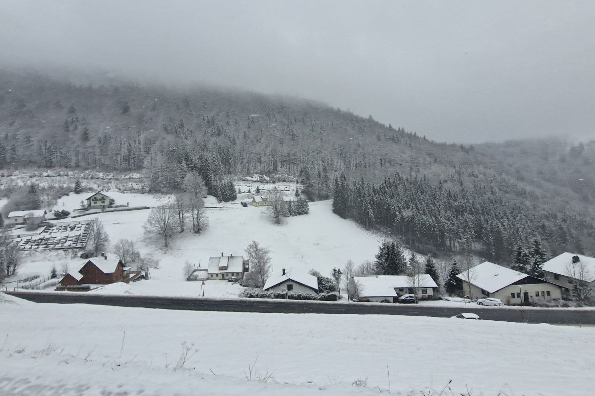 A winter walk in Annaberg