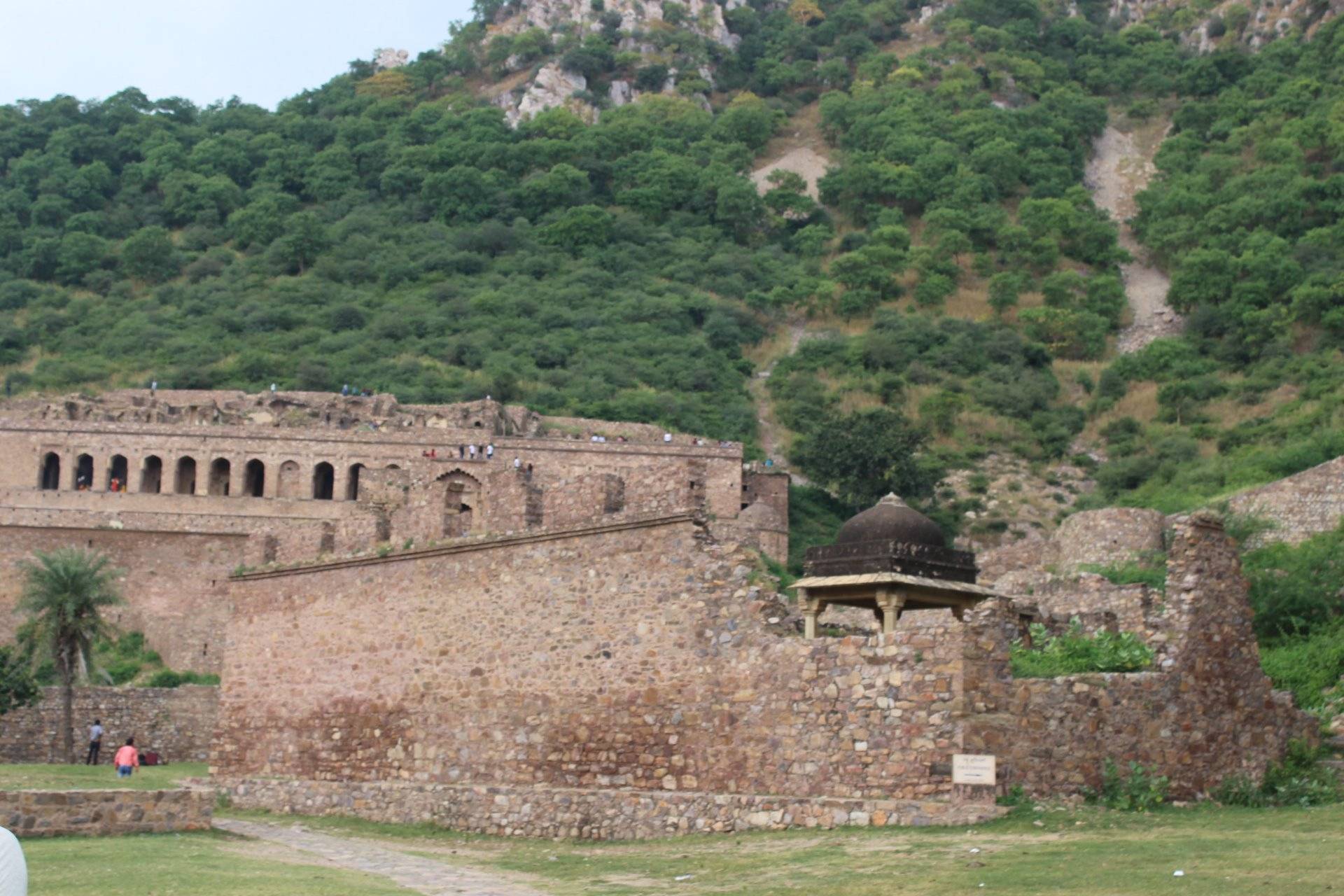 The ruins of fort.