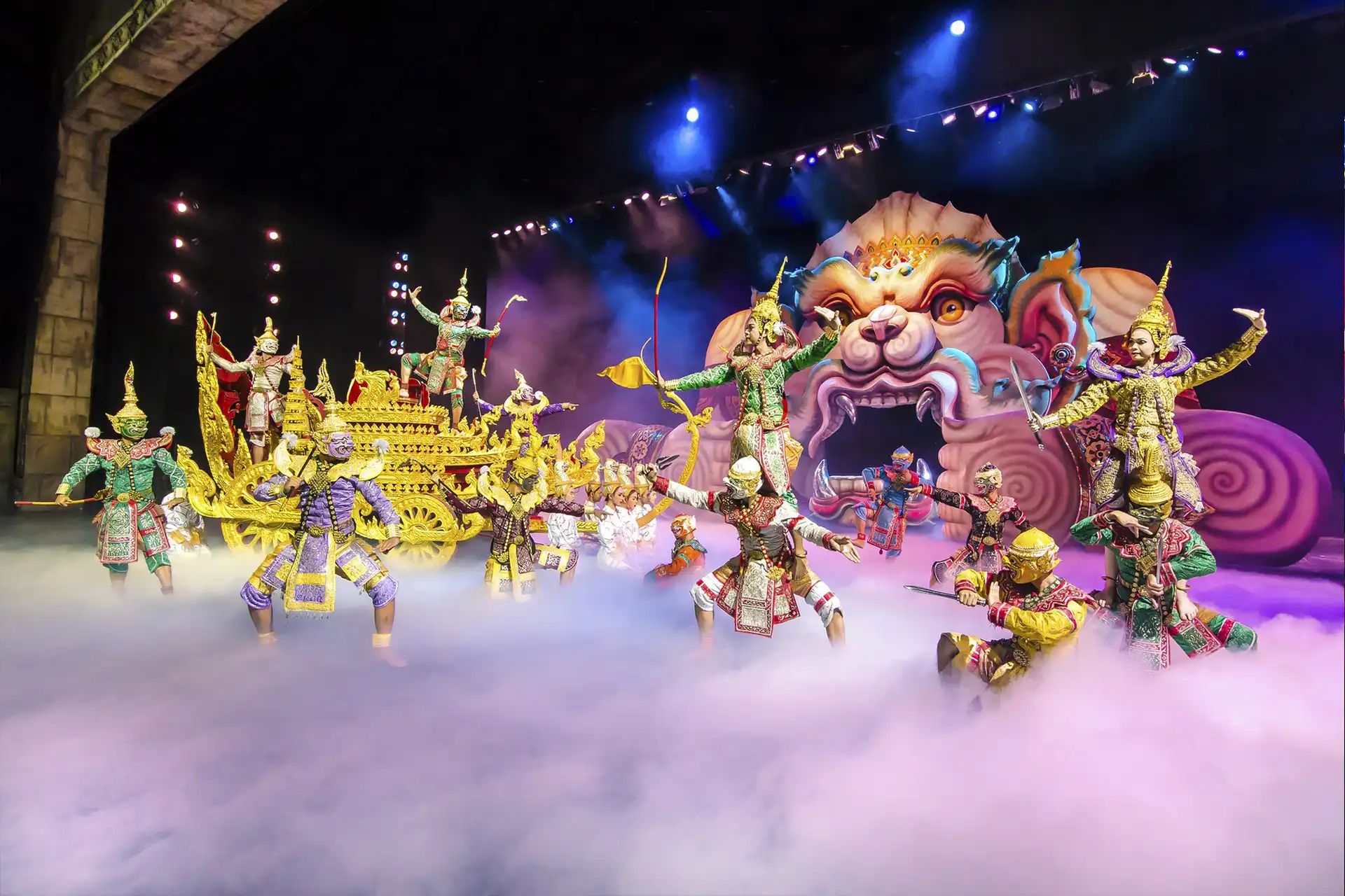 Phuket FantaSea is a fun cultural park where the whole family can enjoy incredible shows featuring acrobats, elephants, and more — making it an exciting way for kids to learn about Thai culture.