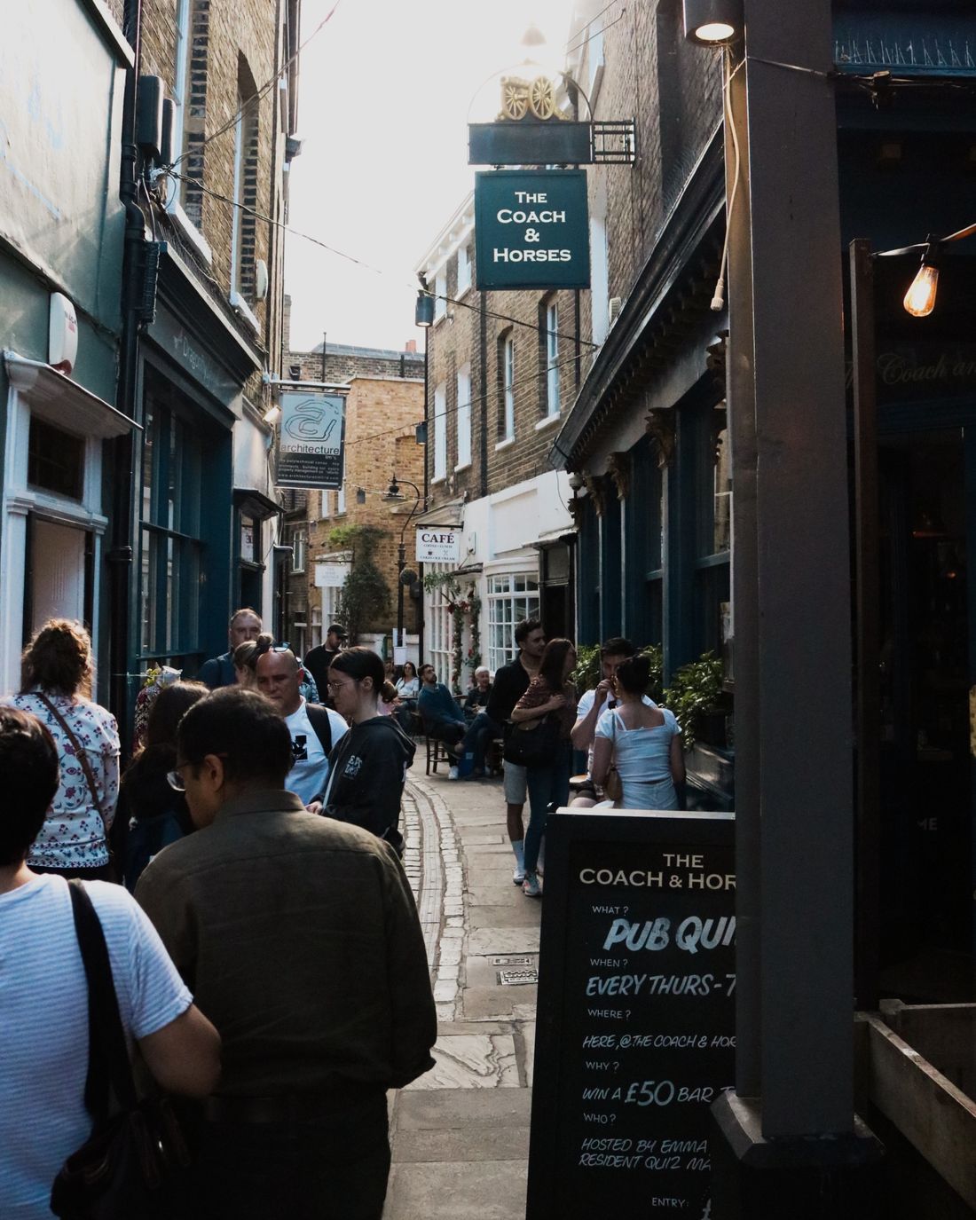 It gets very lively on the summer days