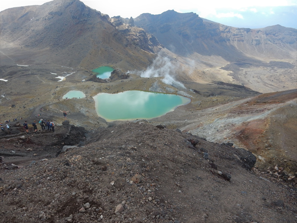 On top of Mount Tongariro