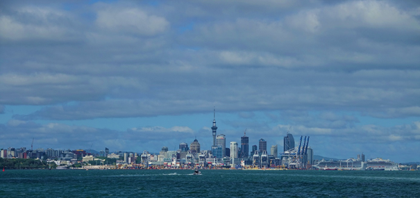 Skyline of Auckland