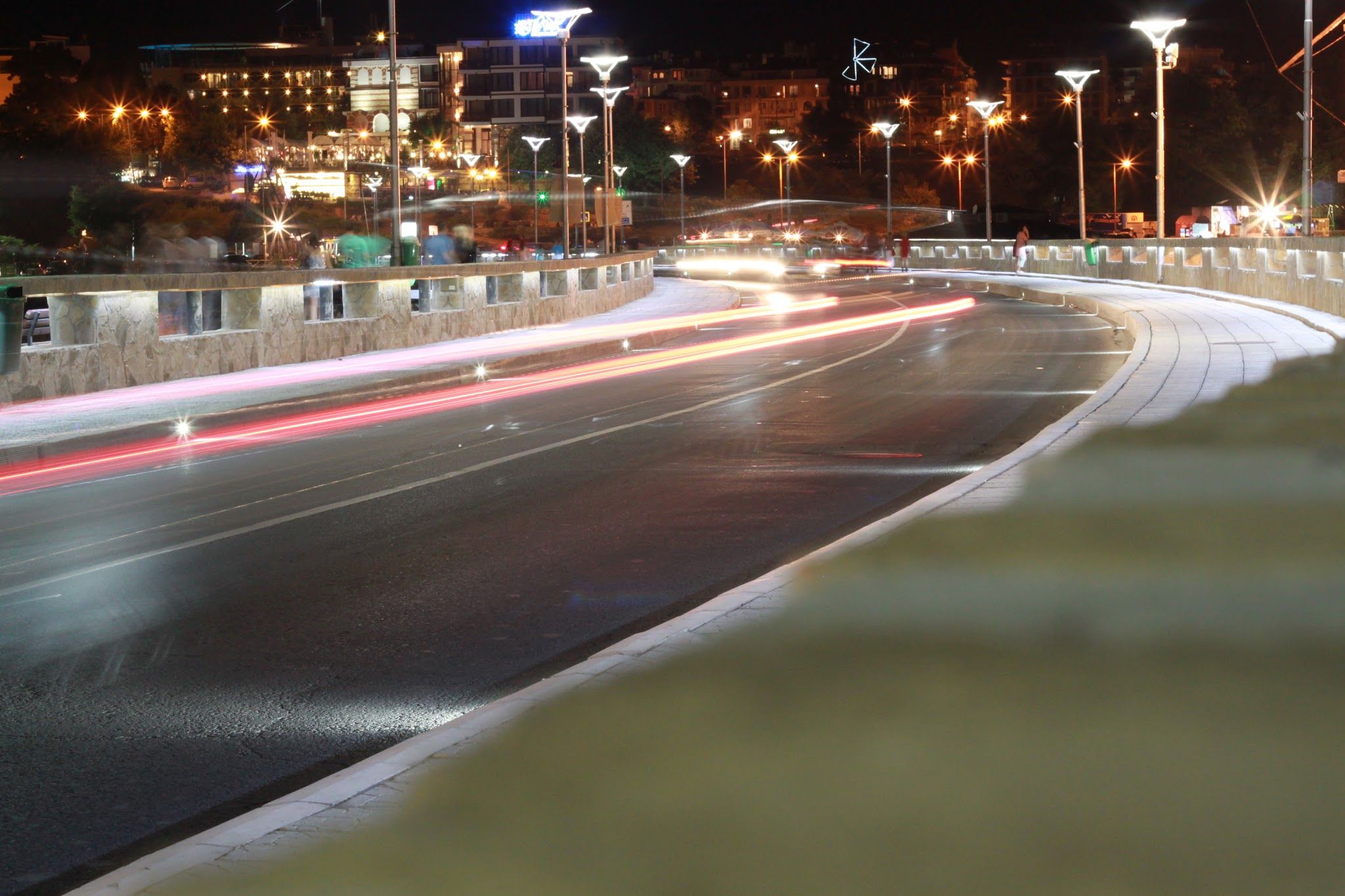Evening highway