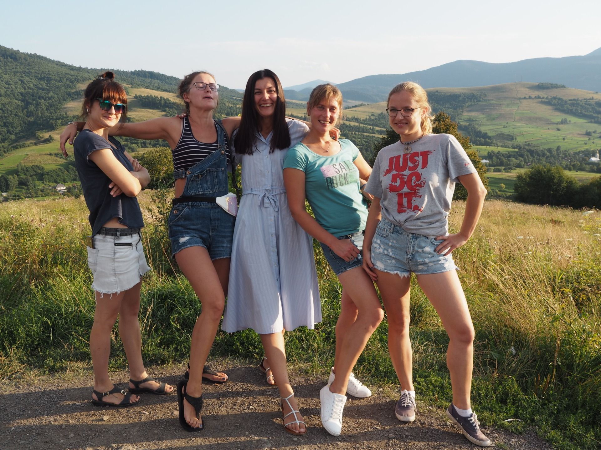 My trip to Lake Synevyr with my friends