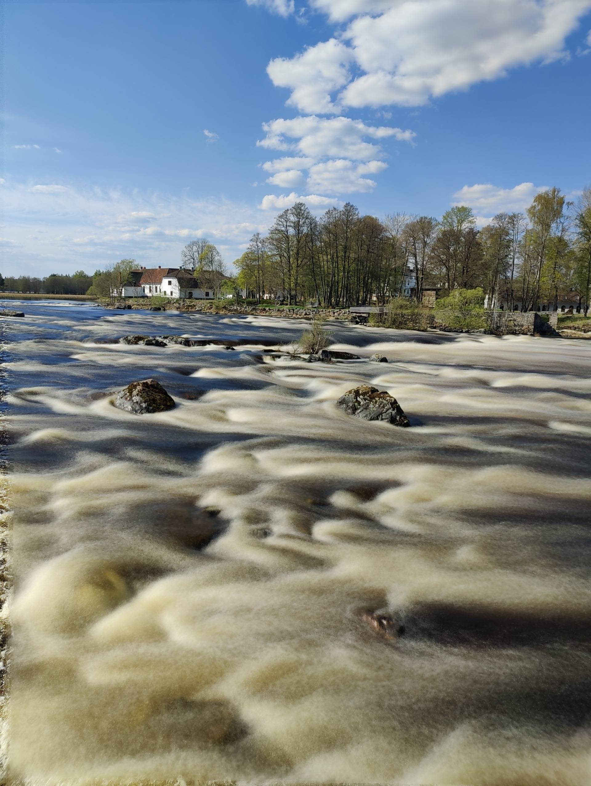 Rapids at Gysinge Bruk Sweden | Gysingeforsarnas
