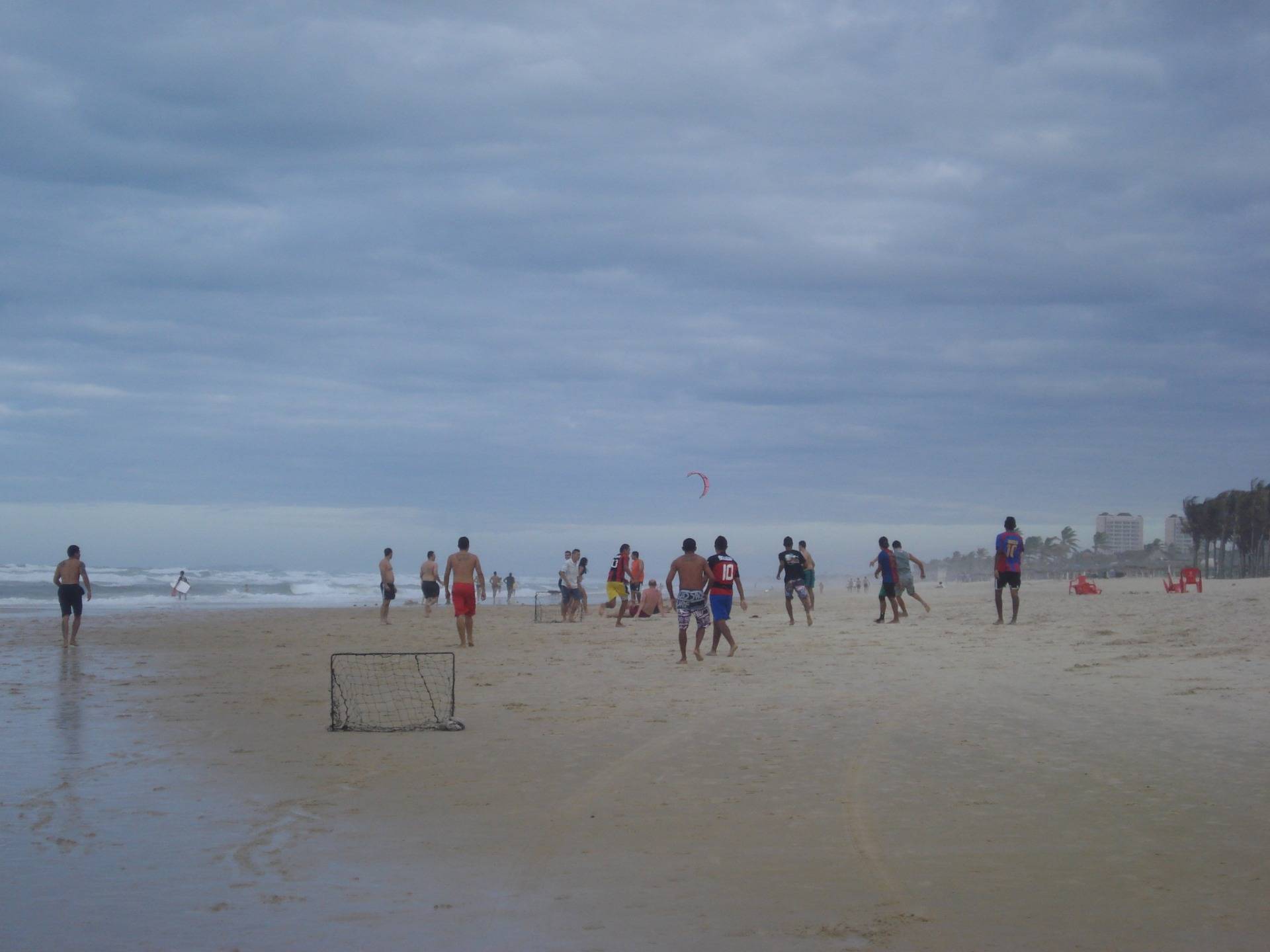 In Brazil there is soccer anywhere