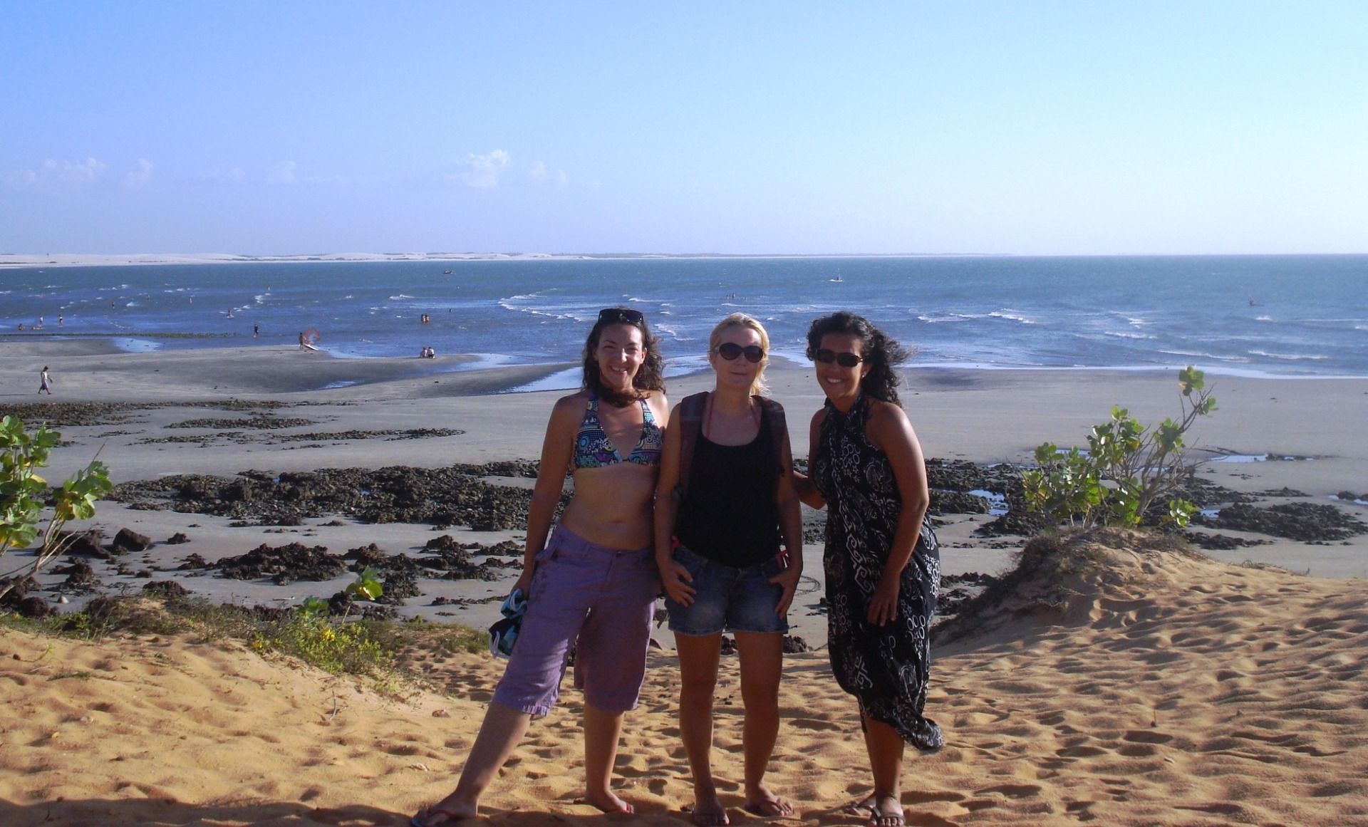 With my roommates