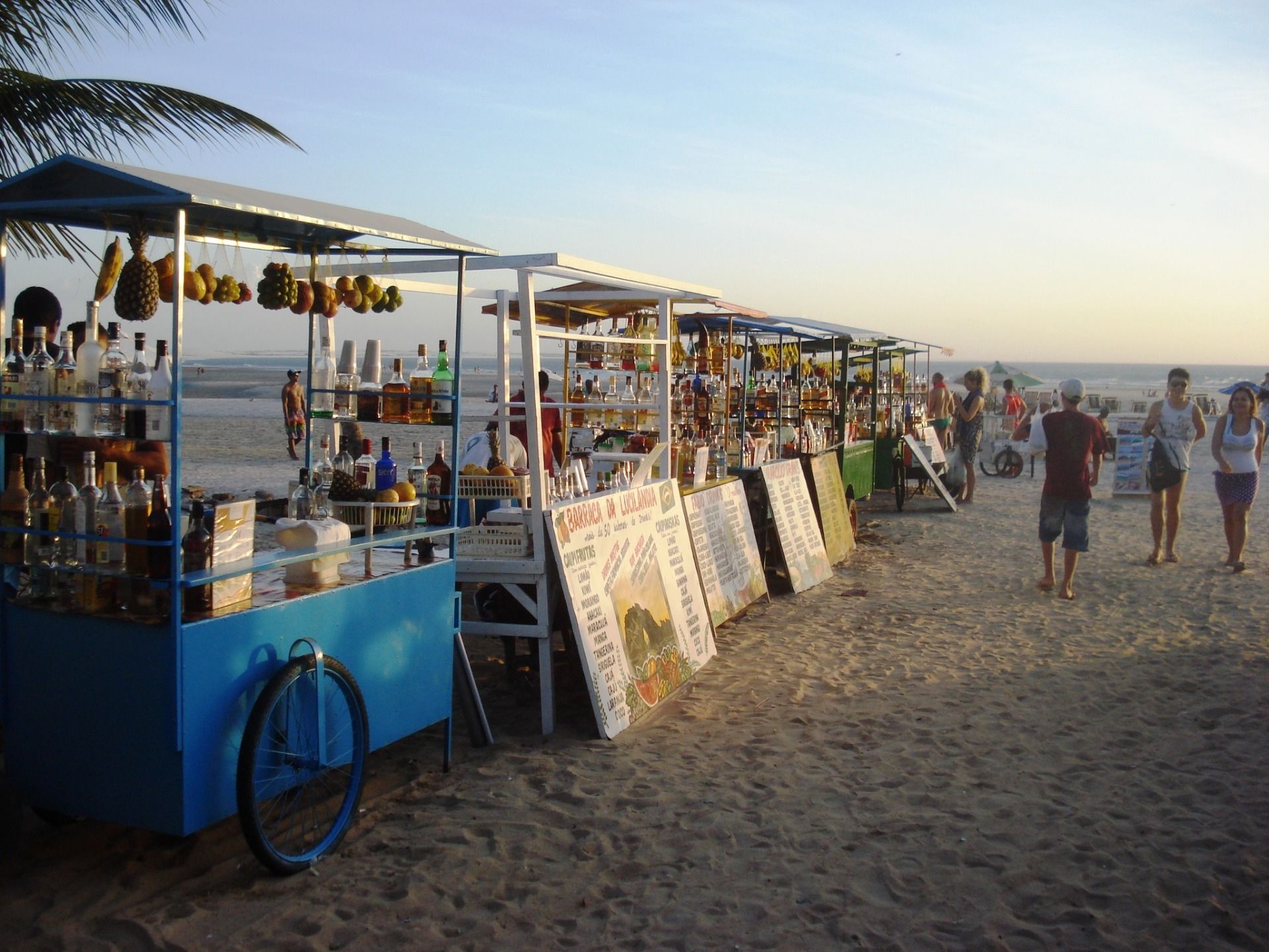 The street of drinks