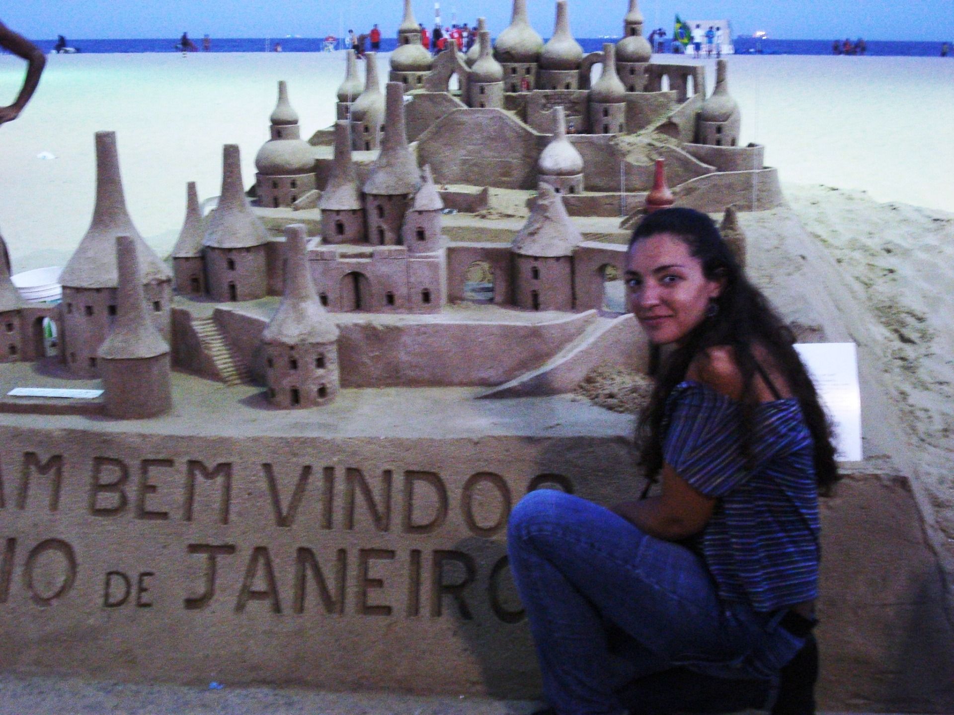 Copacabana beach, Rio de Janeiro - Brazil / Playa de Copacabana, Rio de Janeiro - Brasil