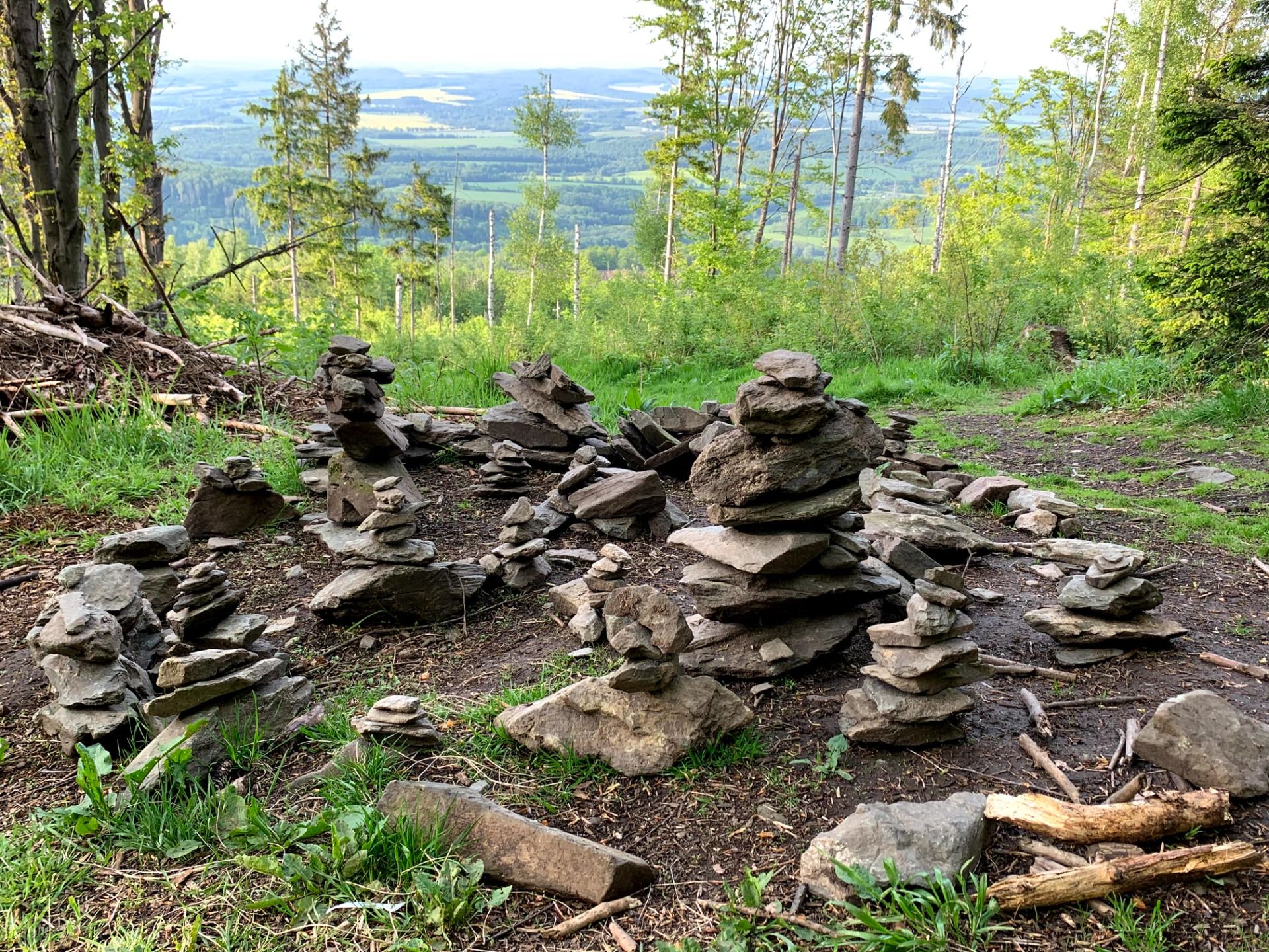 Polanka pod szczytem Skopca