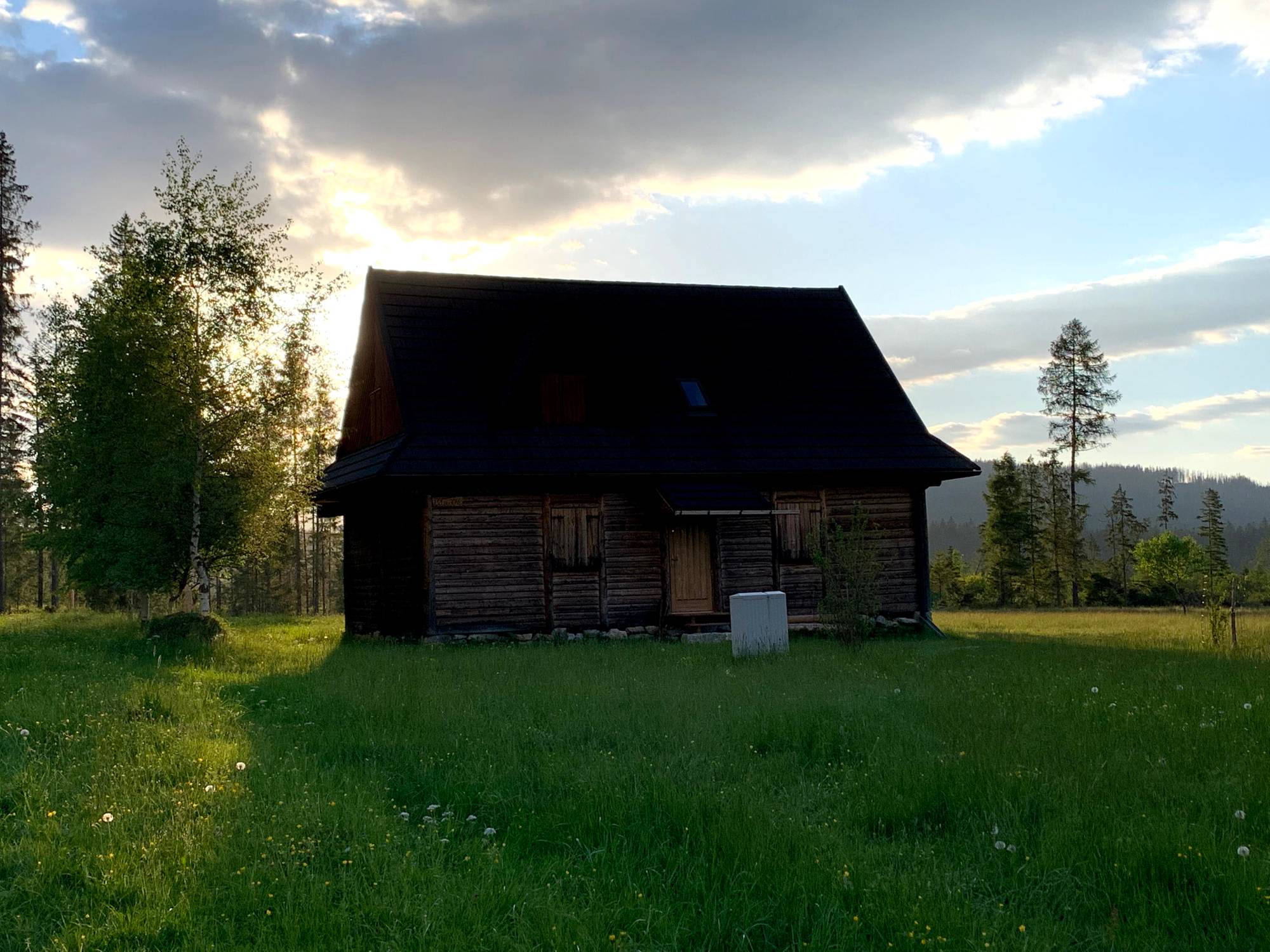 A shepherd’s hut in the Chochołowska Valley