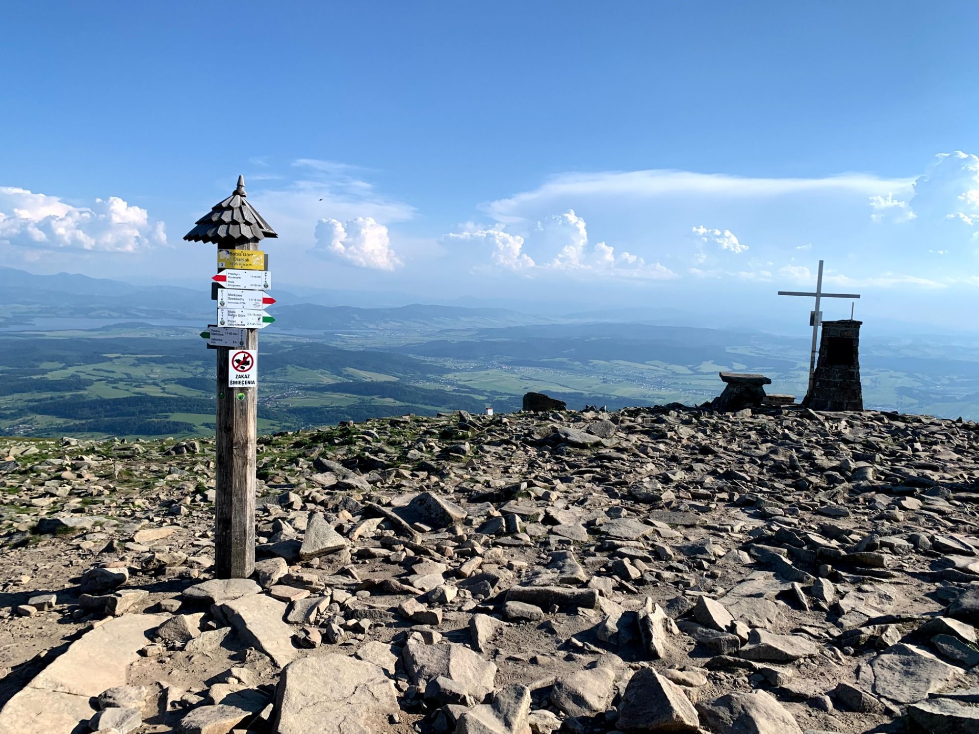 Babia Góra (Diablak) - wejście nr 3; godz. 17:50