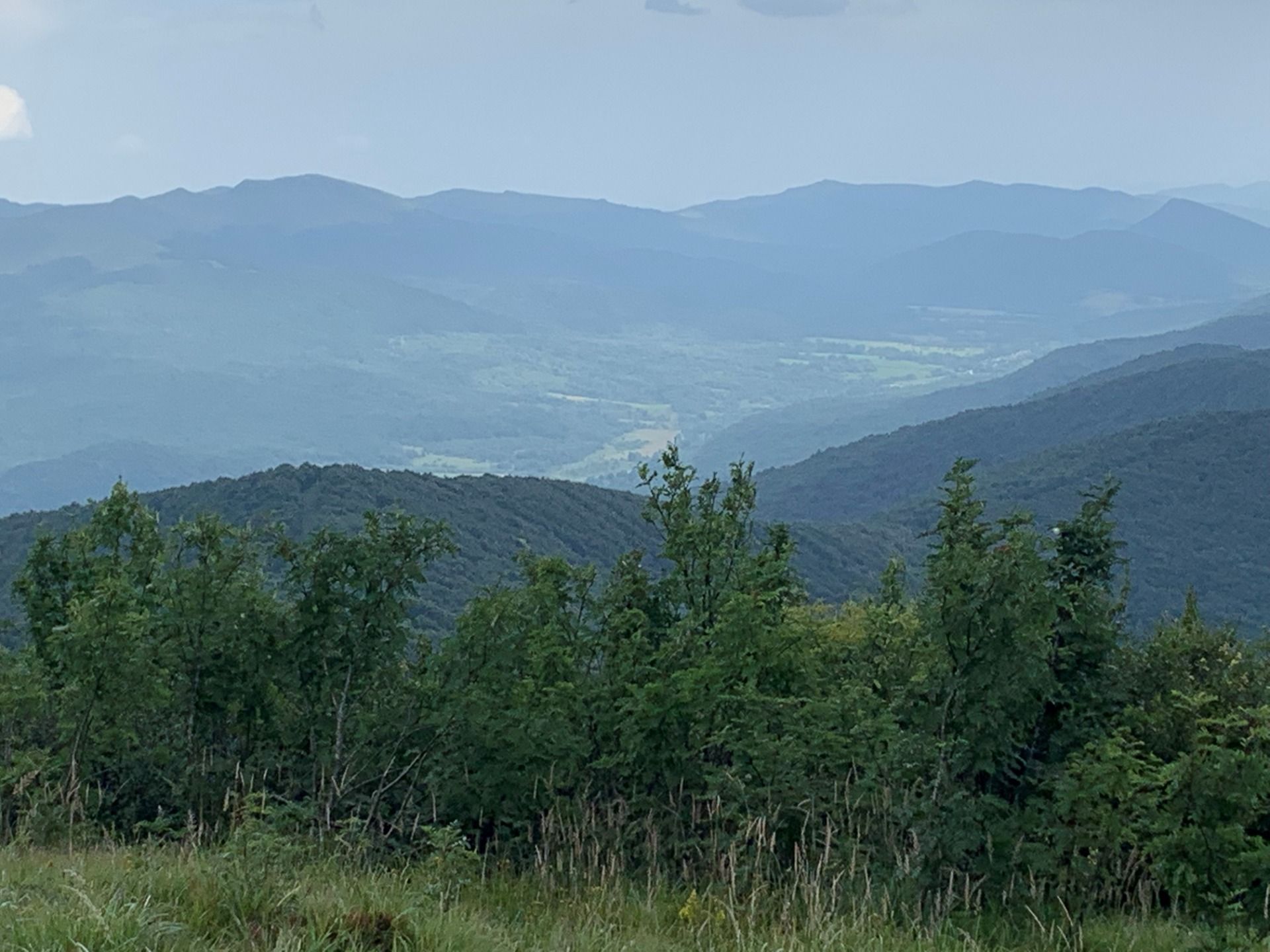 Widok z Wielkiej Rawki