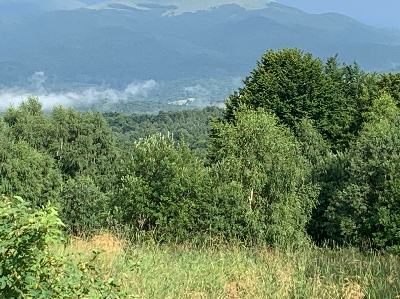 Krzemieniec i Wielka Rawka. Część II - jak przeżyliśmy burzę na połoninie. 