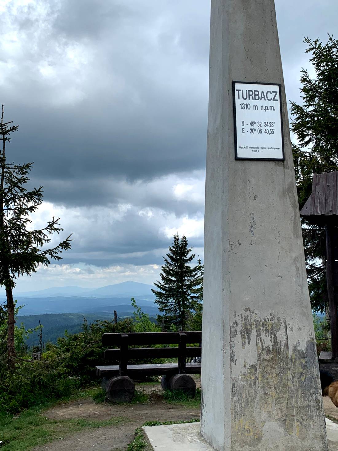 The summit of Turbacz