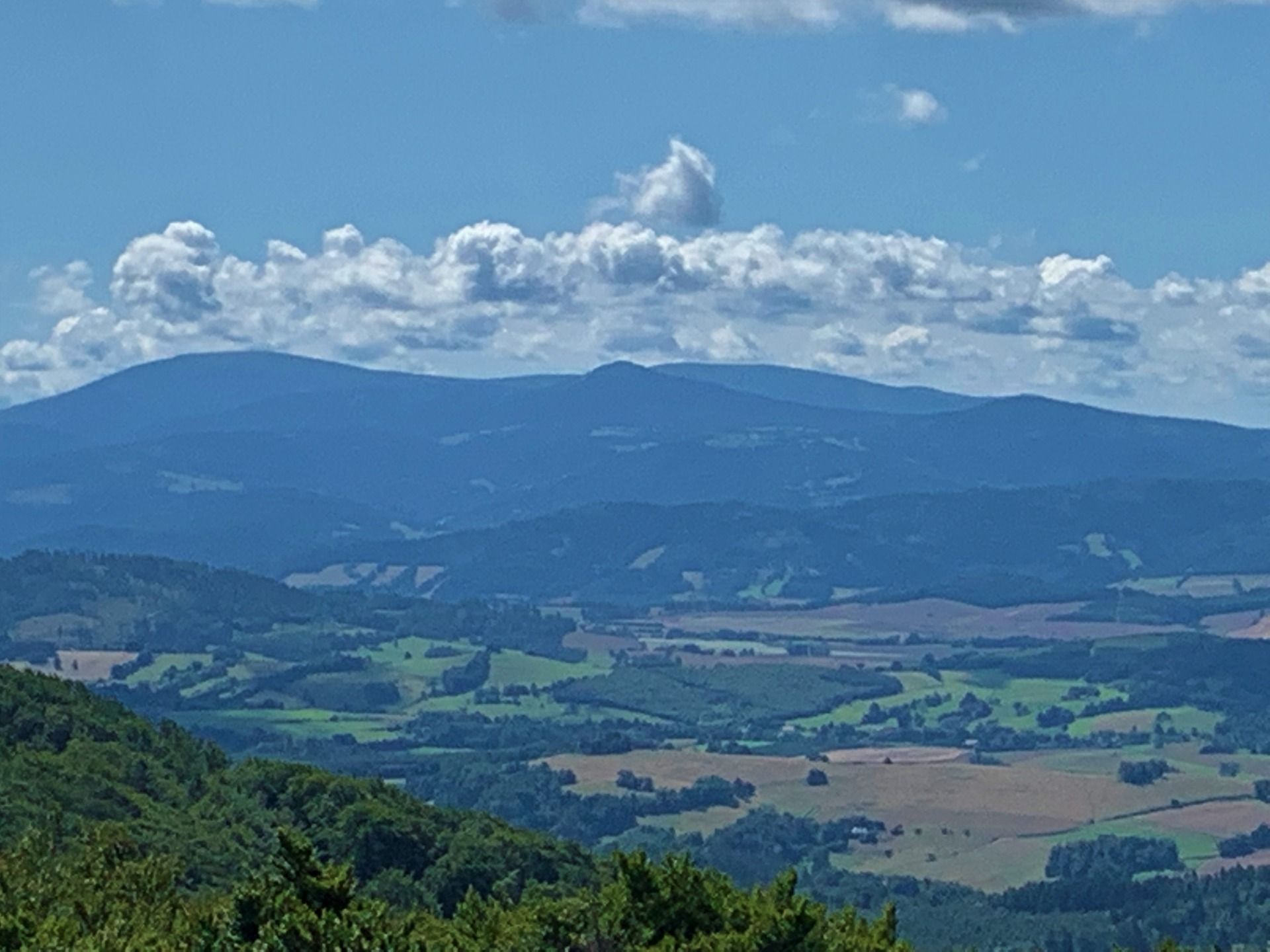 Widok z Kłodzkiej Góry - Śnieżnik