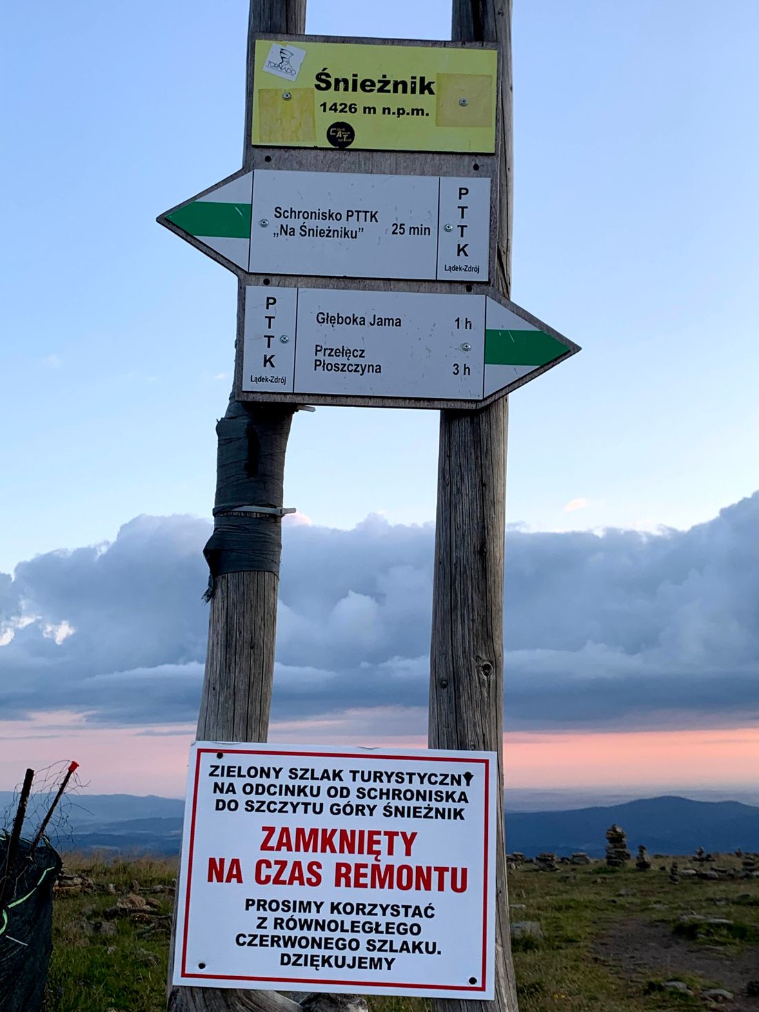 Śnieżnik, 1426m