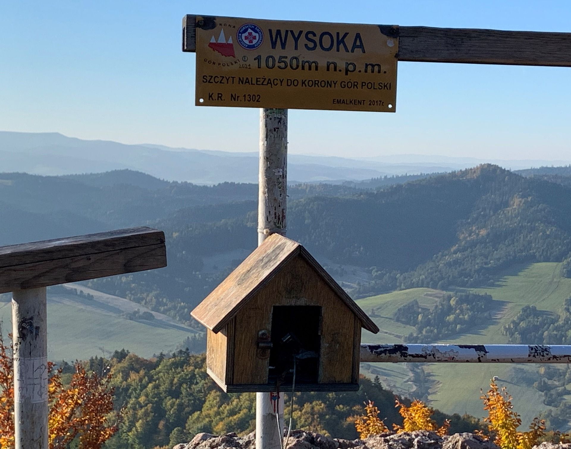 Wysoka, 1050m n.p.m.