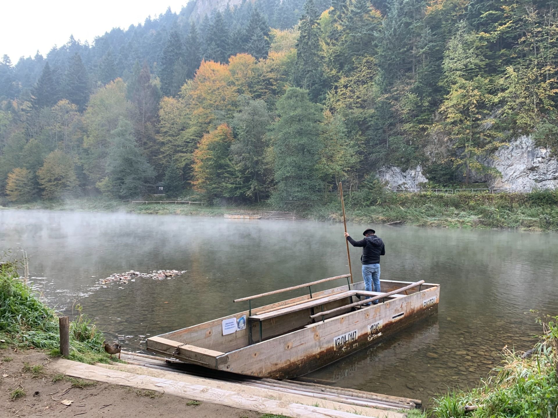 Przeprawa przez Dunajec w Szczawnicy