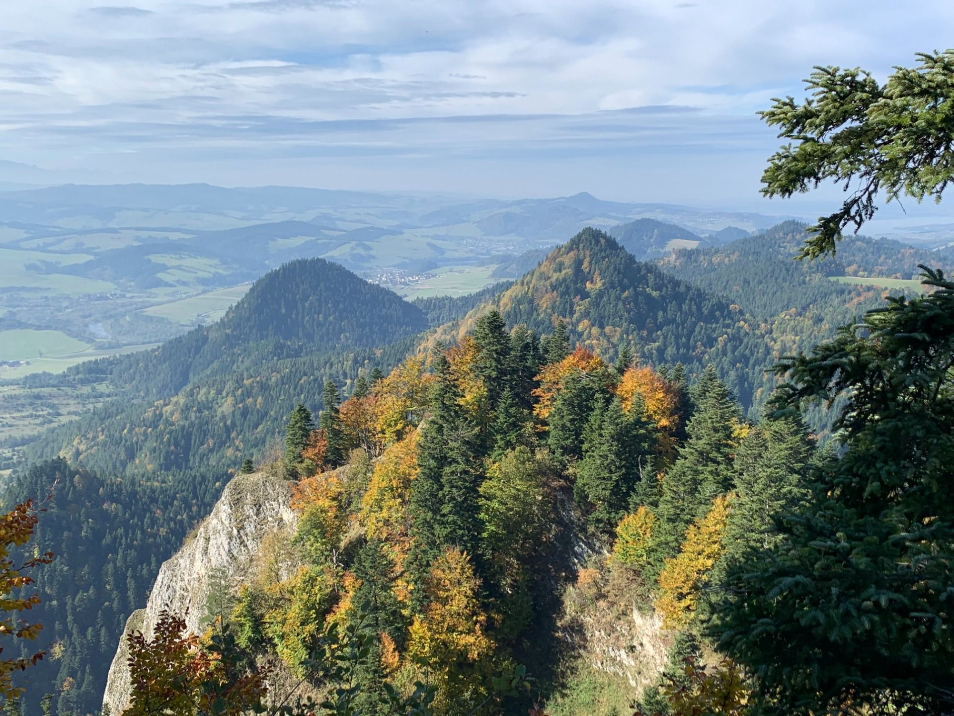 Widok z Trzech Koron