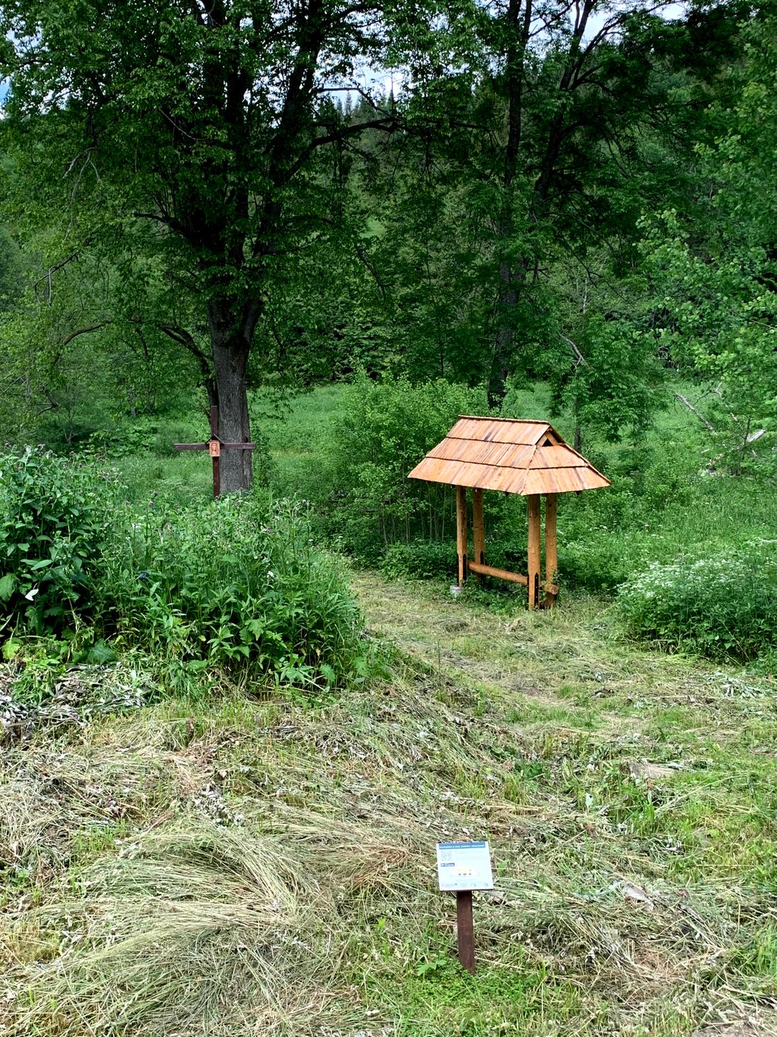 Miejsce w którym znajdował się dworek Stroińskich