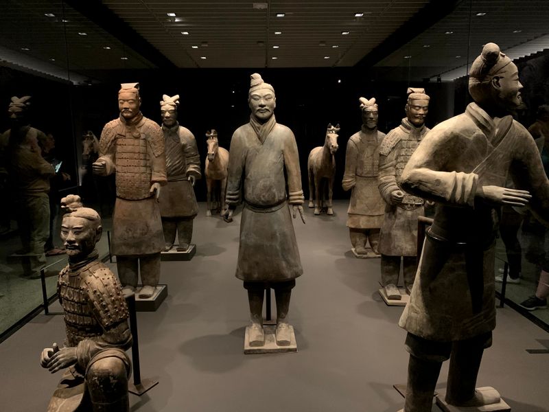 The Terracotta Army Exhibition / Los guerreros de terracota en museo Te Papa, Wellington, NZ [EN/ES]