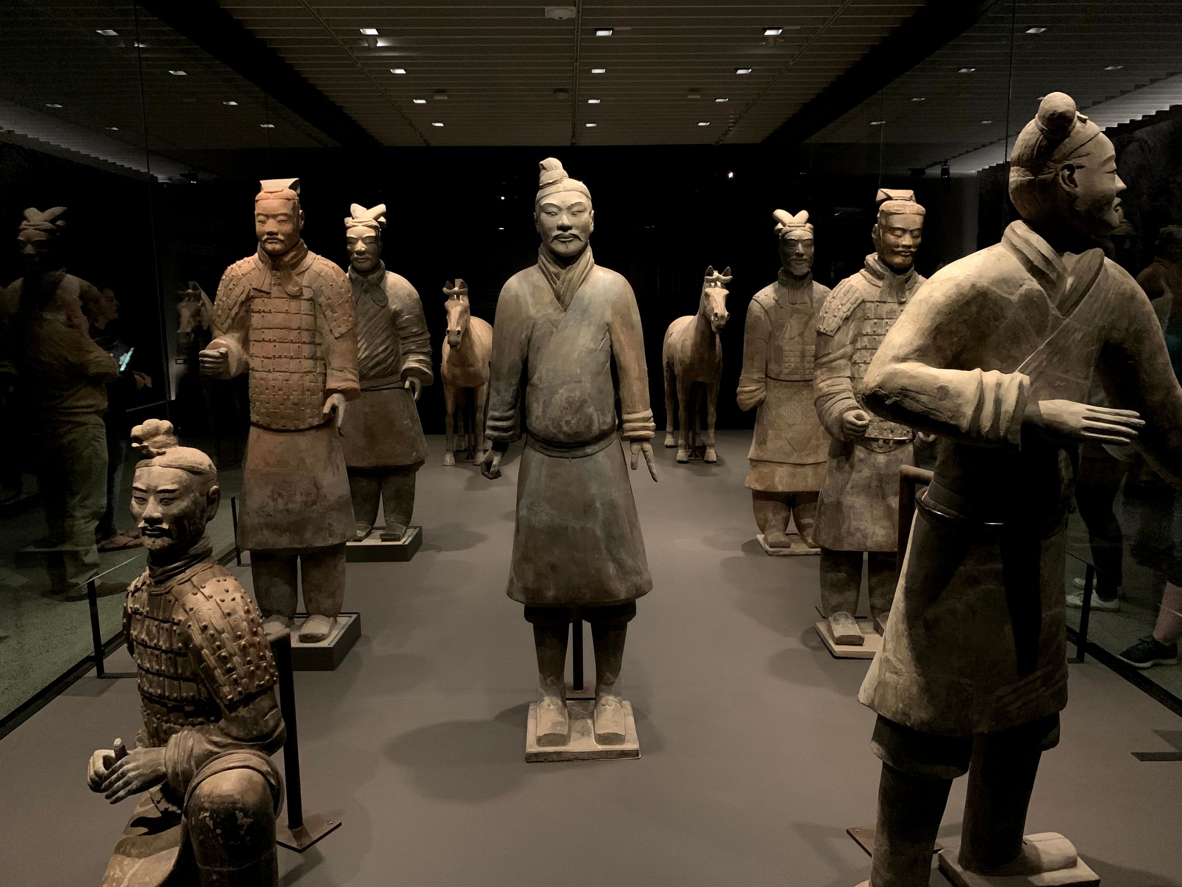 Terracotta warriors / guerreros de terracota