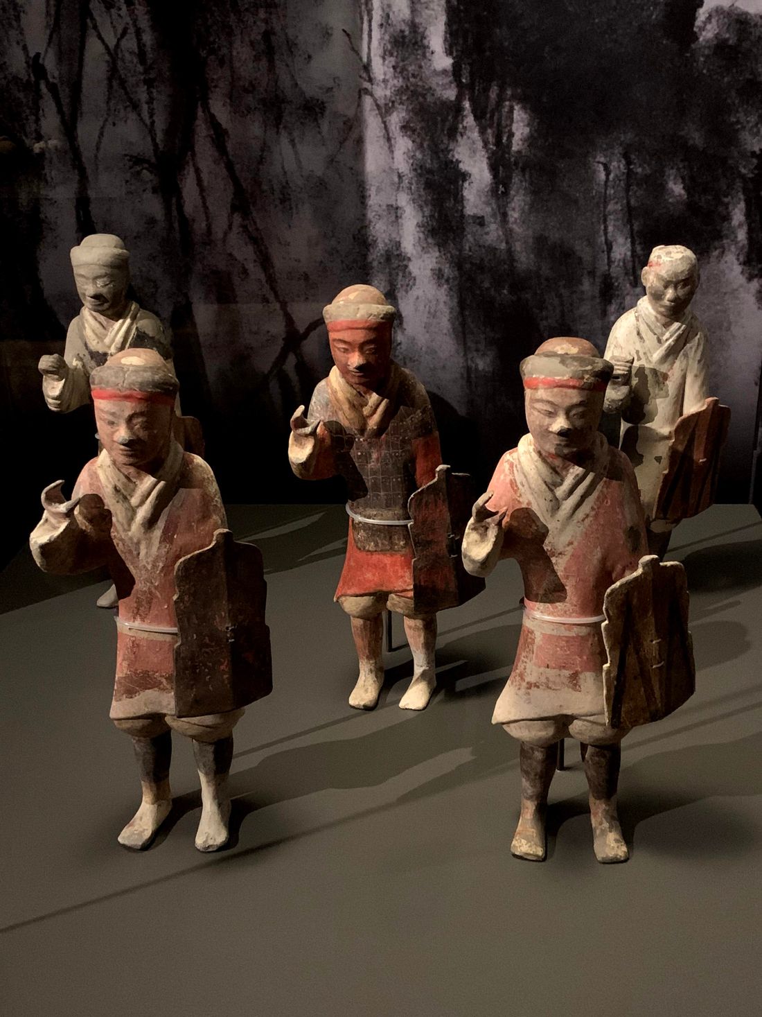 Small terracotta army / el ejército pequeño