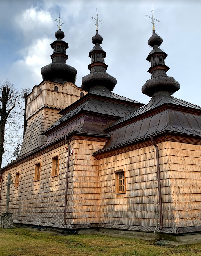 La Iglesia ortodoxa de Wysowa, Polonia