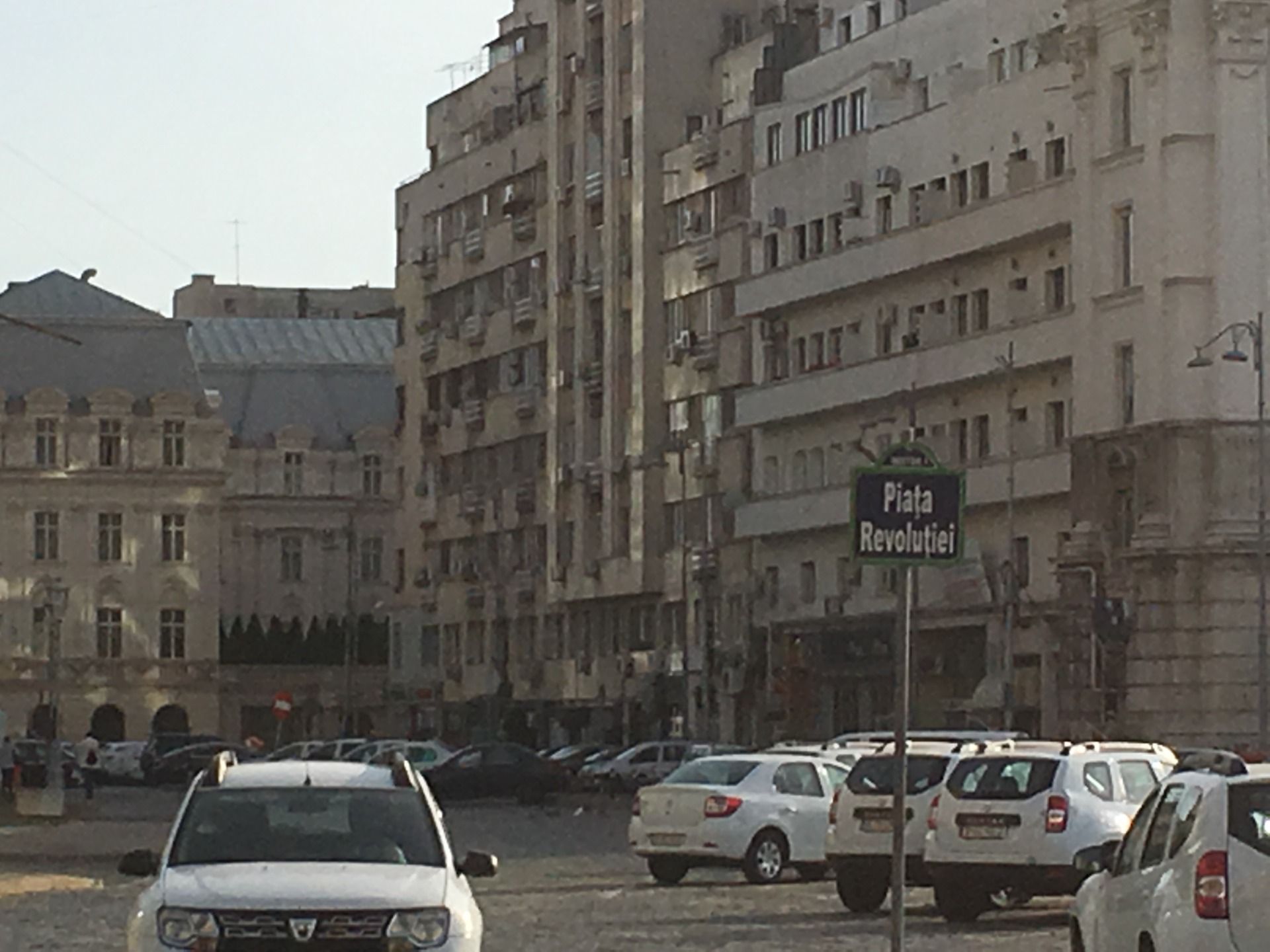 Revolution Square in Bucharest