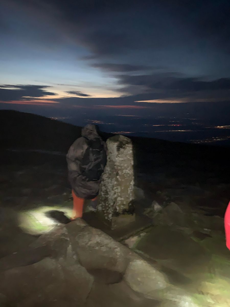 Korona Gór Polski: Babia Góra, Beskid Żywiecki. Wschód słońca i halny