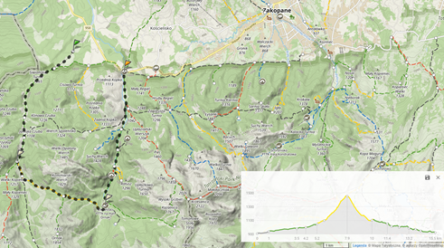 Nasza trasa faktyczna / Nuestra ruta real