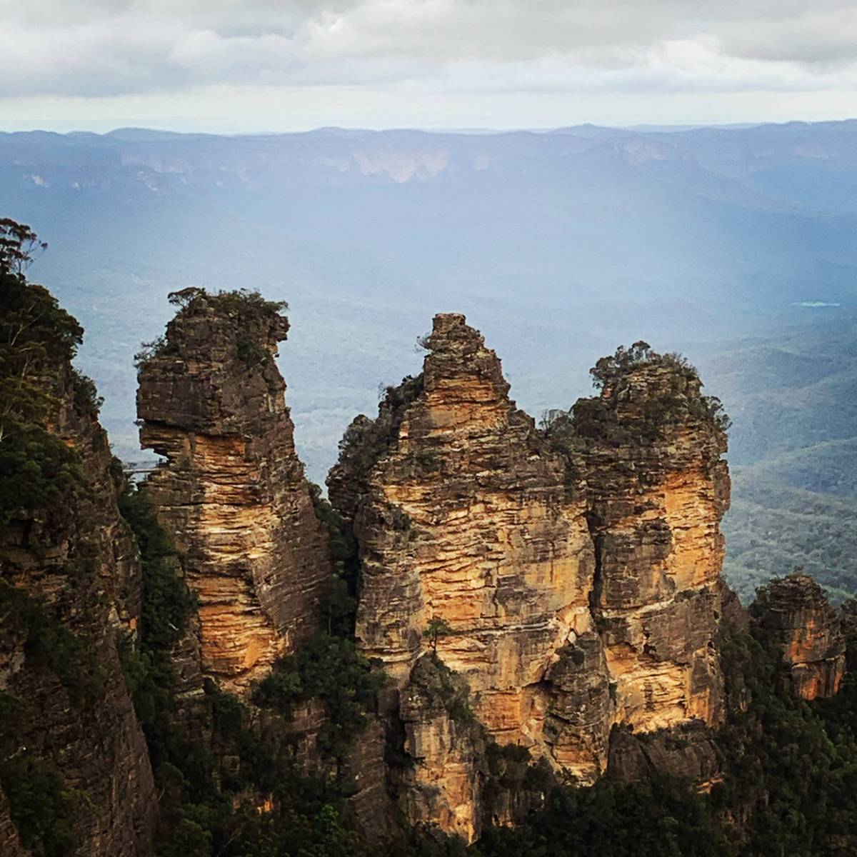 Las rocas “Tres Hermanas” / Three Sisters, Australia