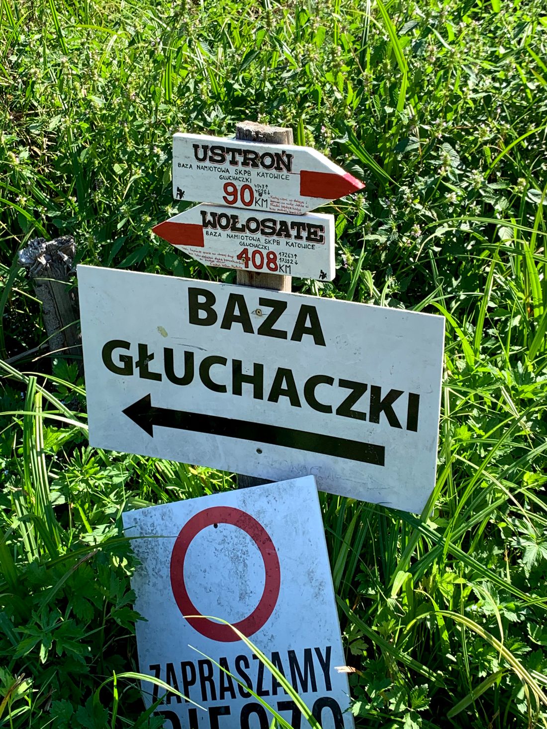 Baza namiotowa Głuchaczki