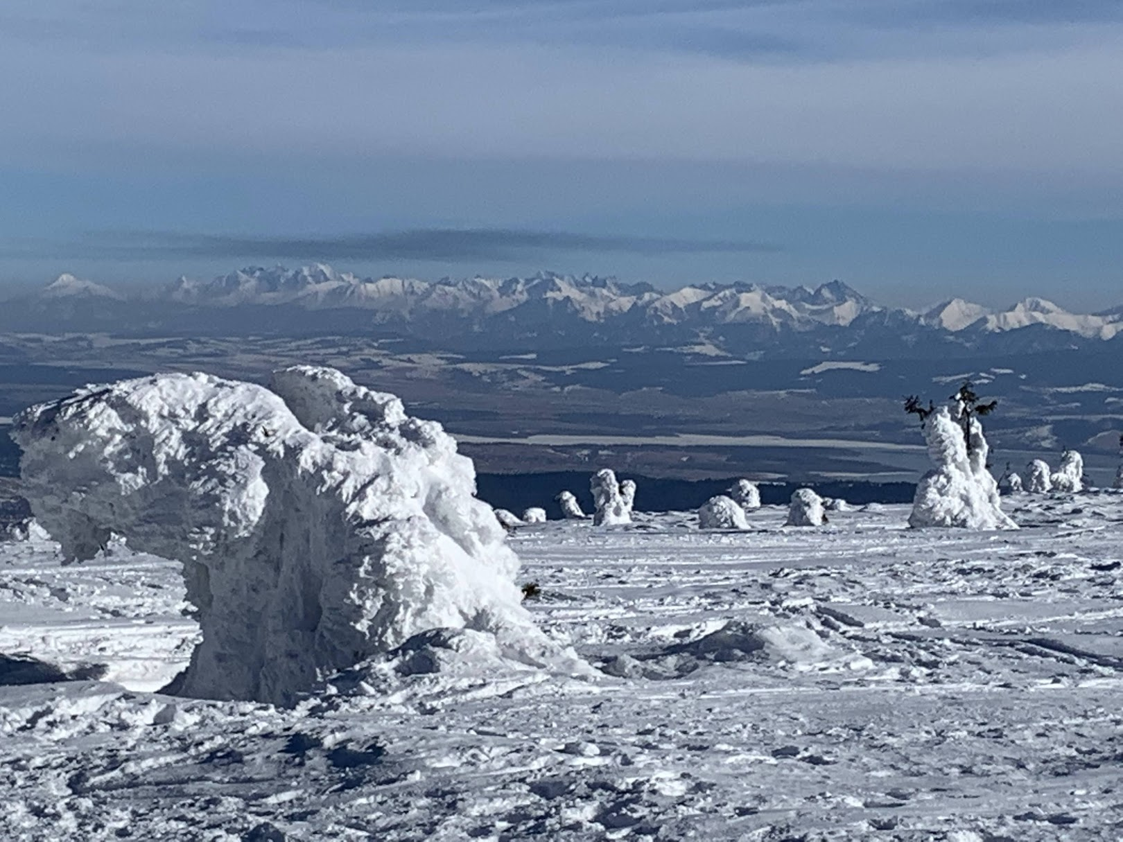 Tatry widziane z Pilska