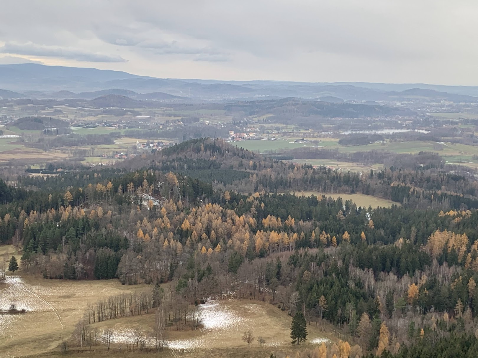 Widok z Krzyżnej Góry