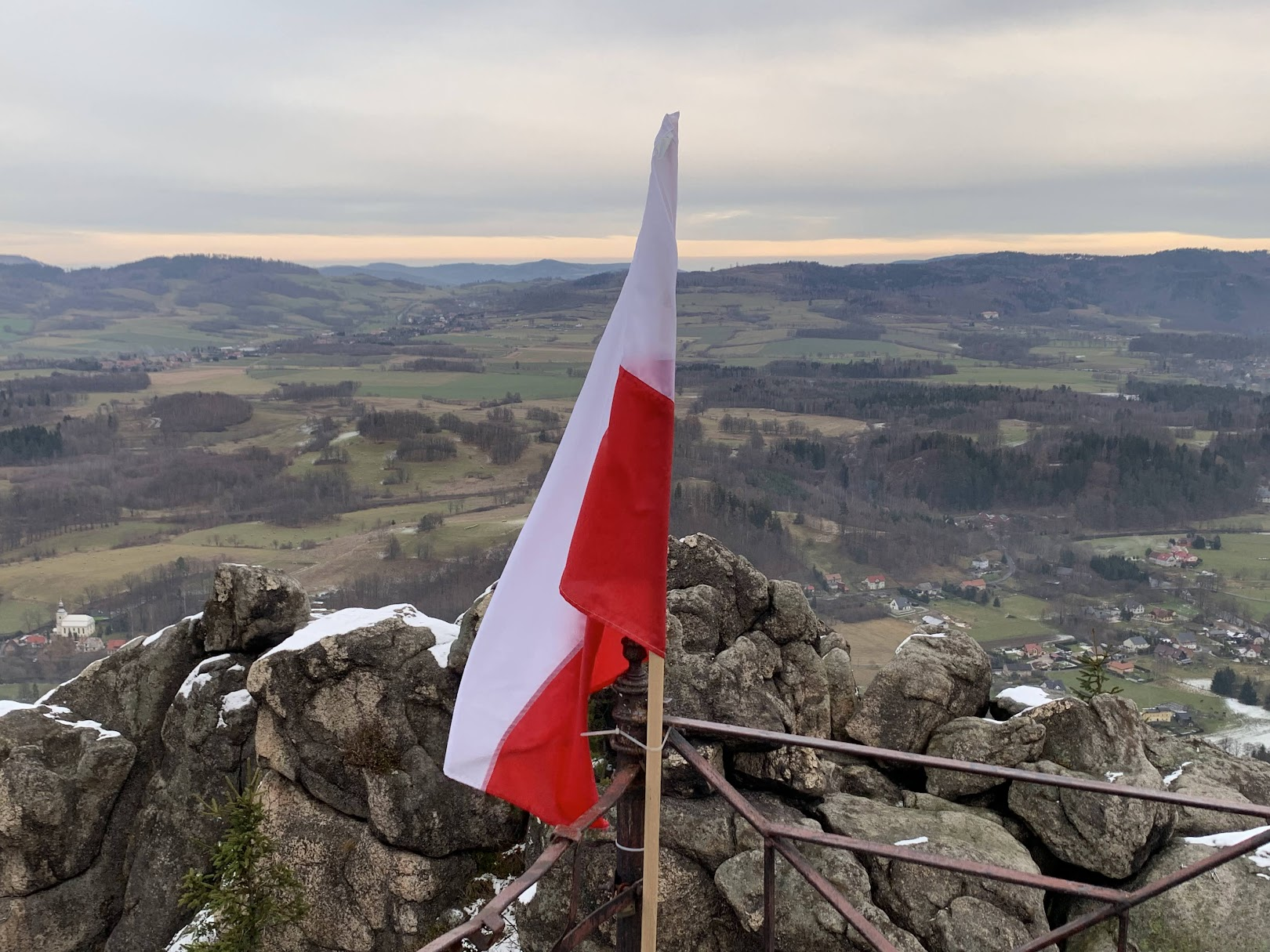 Widok z Sokolika Dużego