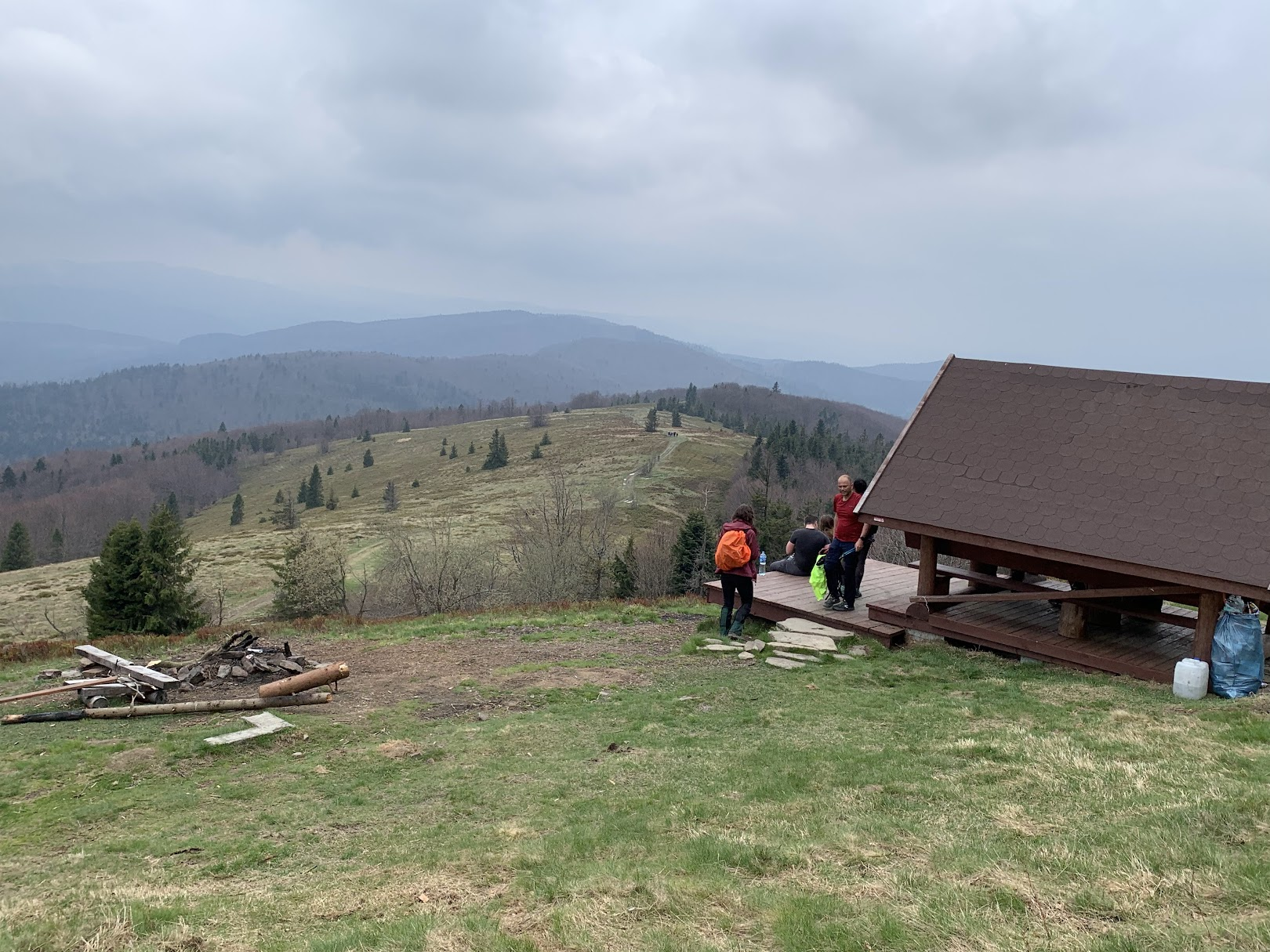 Widok z Polany Stumorgowej, płd-zach