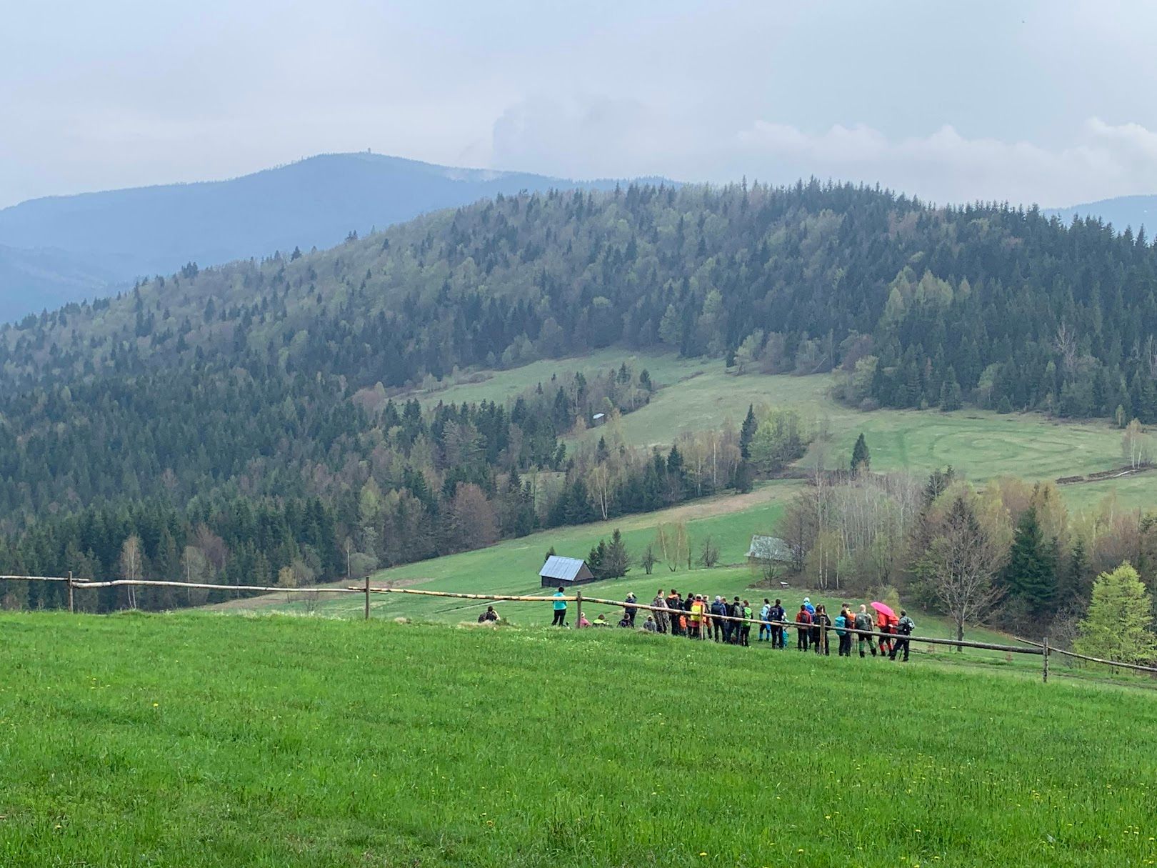 Kurs Przewodników Beskidzkich 2022/23. Zjazd I - Beskid Wyspowy. Dzień 2: Mogielica i Jasień.
