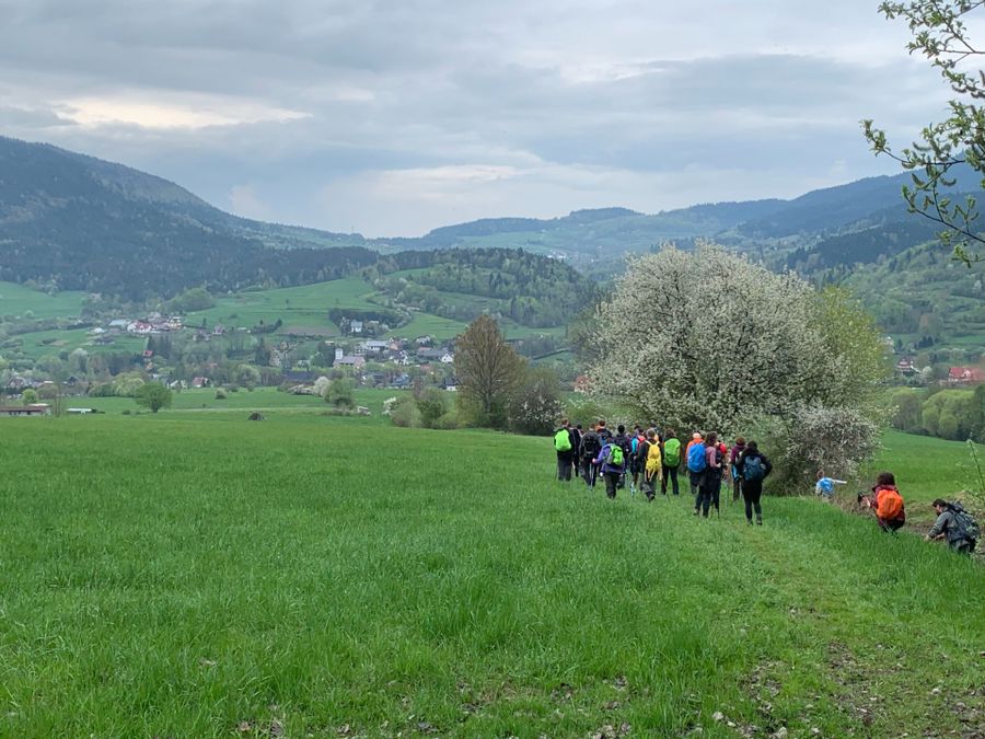 Kurs Przewodników Beskidzkich 2022/23. Zjazd I - Beskid Wyspowy. Dzień 3: Ćwilin