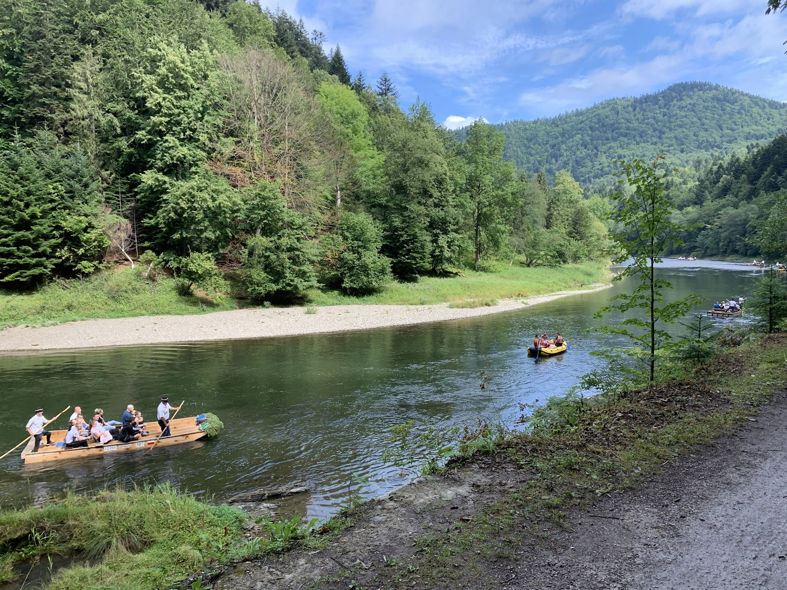 Drugi meander przełomu Dunajca