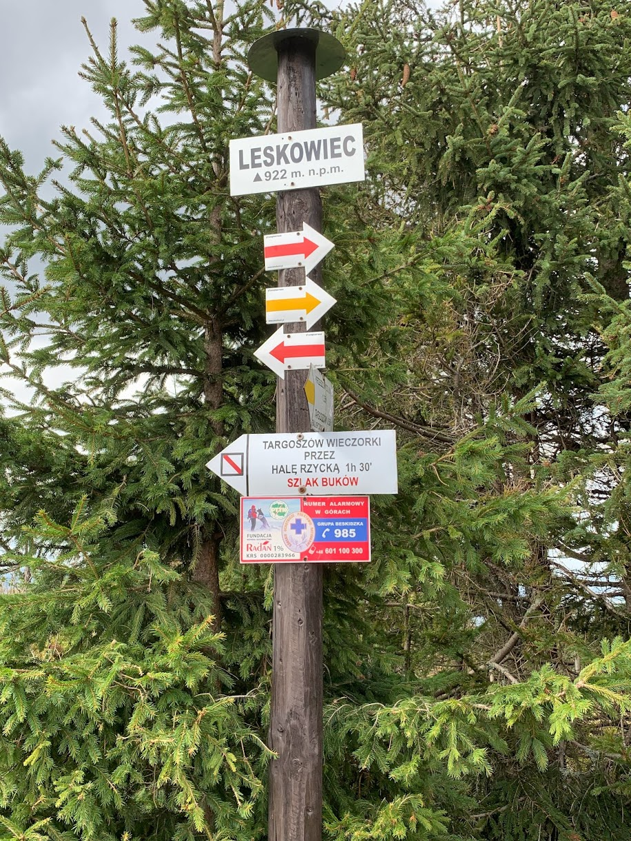 Leskowiec, 922m
