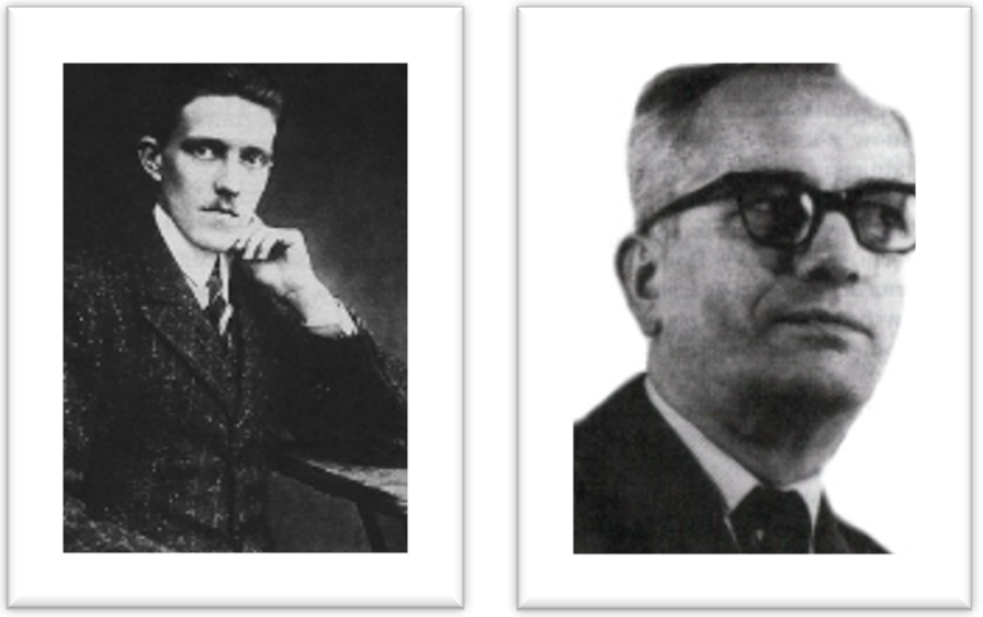 Lucjan Orkisz (po lewej) oraz Władysław Lis - odkrywcy komet z Obserwatorium na Lubomirze. Źródło: https://weglowka.pl/obserwatorium/index.php/o-nas/historia-obserwatorium