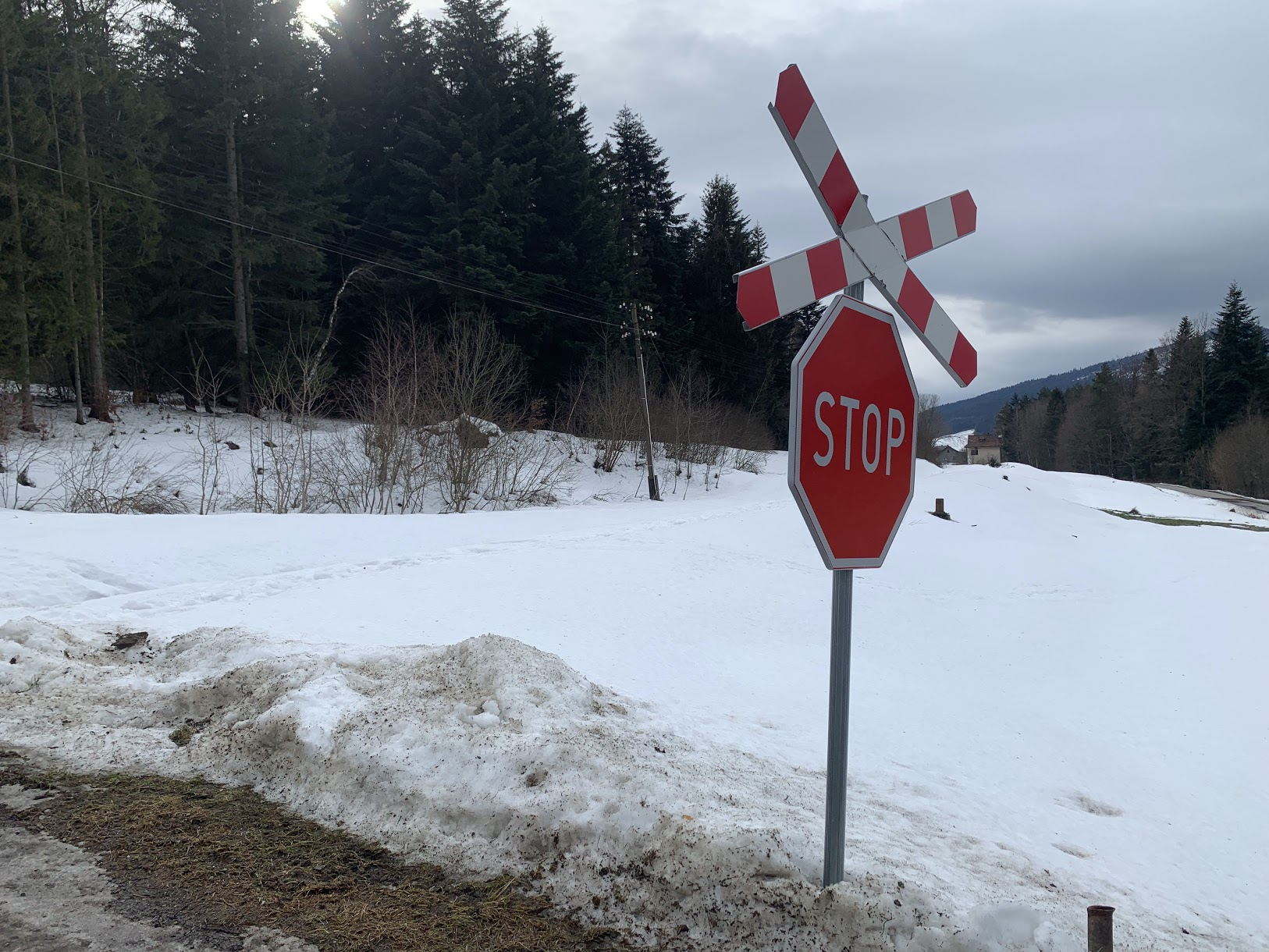 Kolej Transwersalna pod Śnieżnicą, 573m n.p.m.