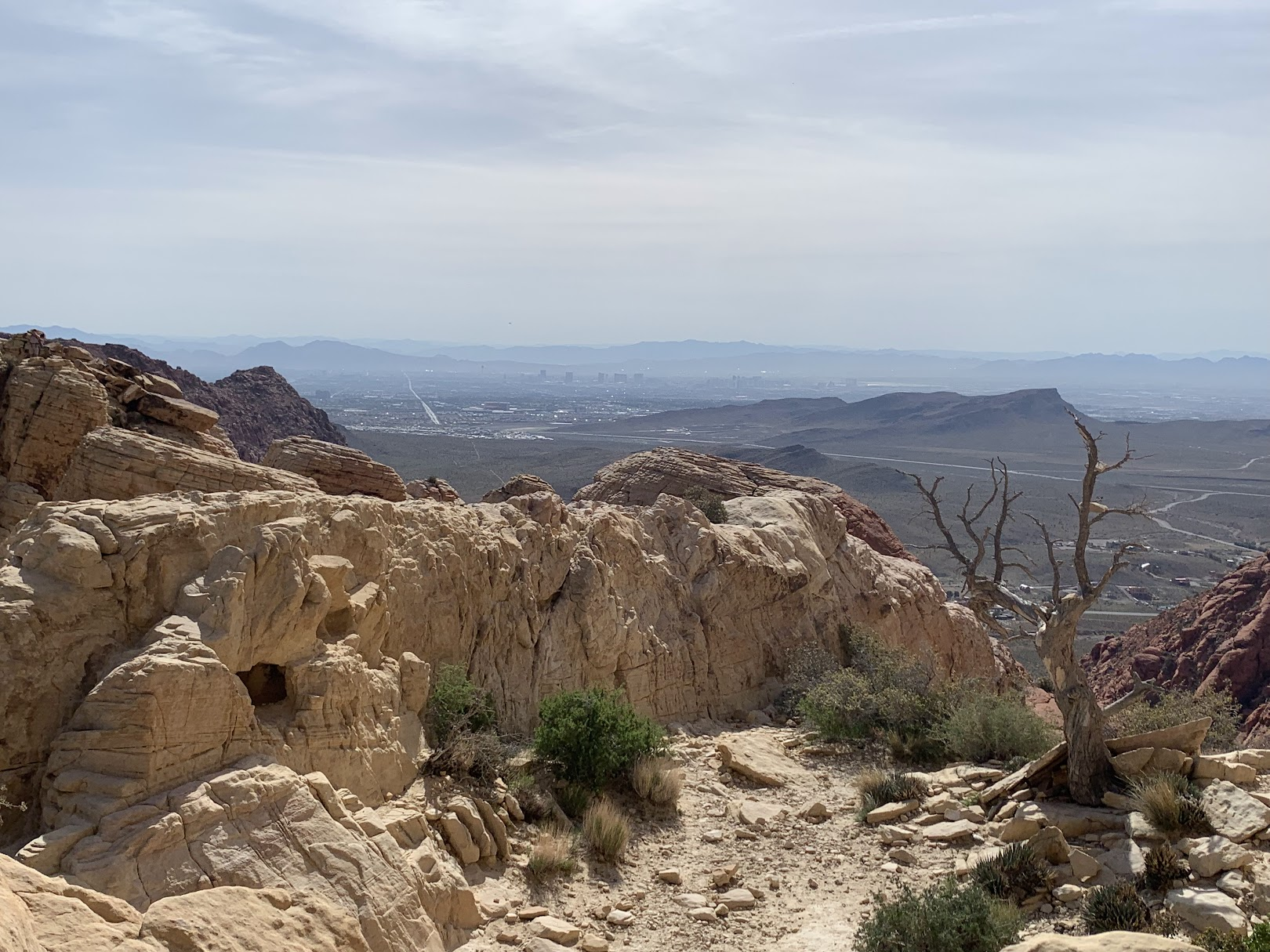 Overlooking Las Vegas